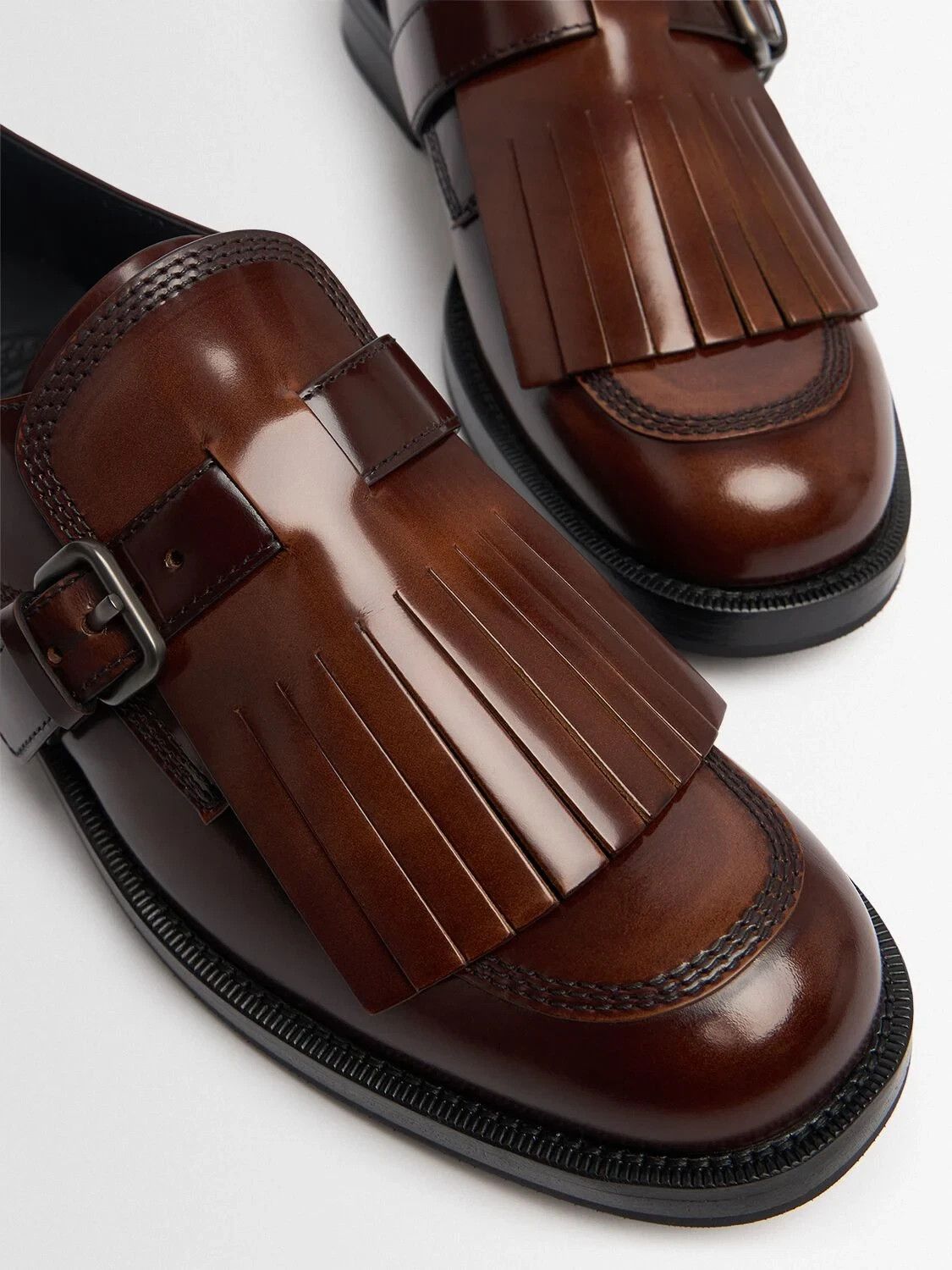 CHURCH'S Piper $1120 Brown Leather Loafers New & Authentic