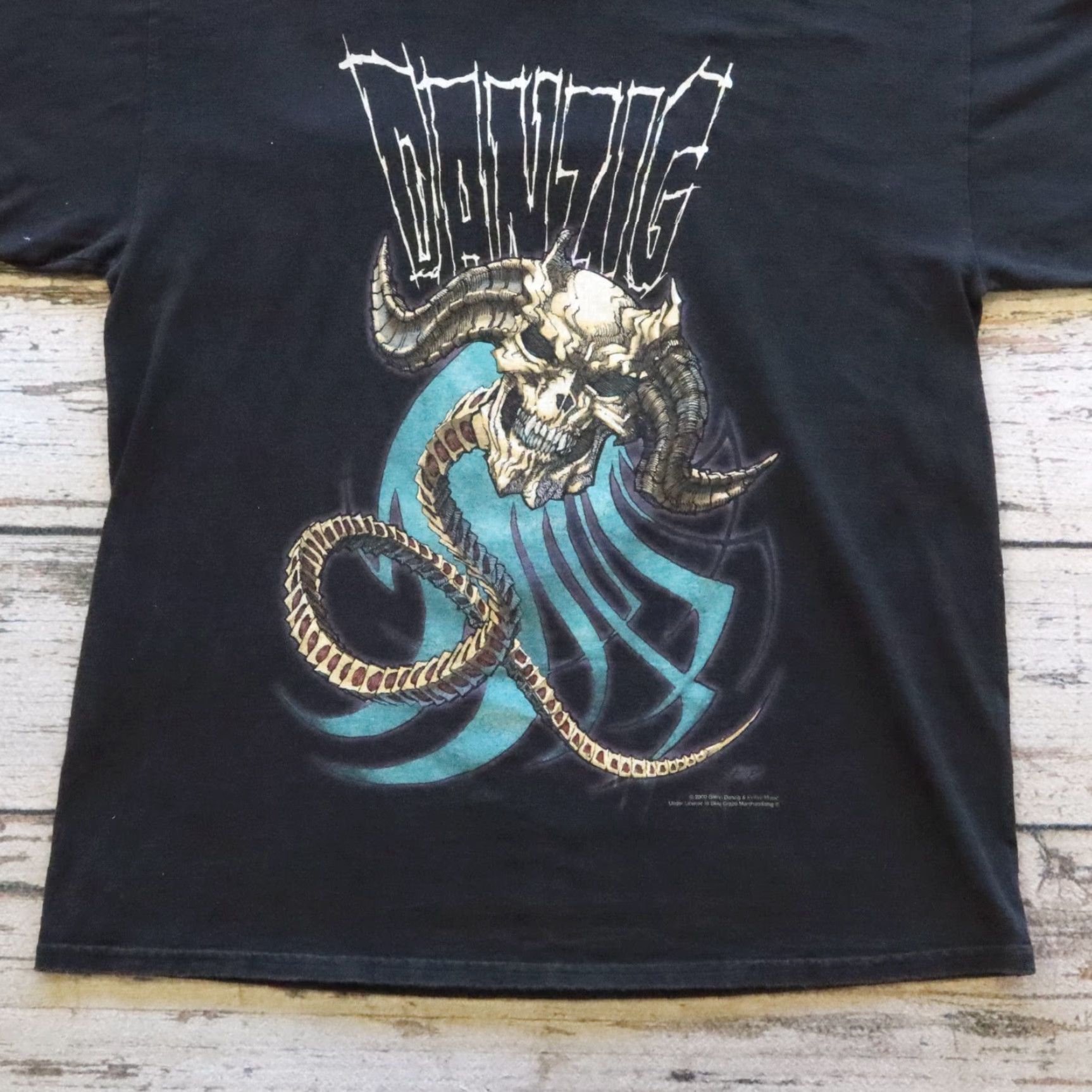 Vintage VINTAGE Danzig Heavy Metal Band Tee T-Shirt XL Mens Black Size US XL / EU 56 / 4 - 3 Thumbnail