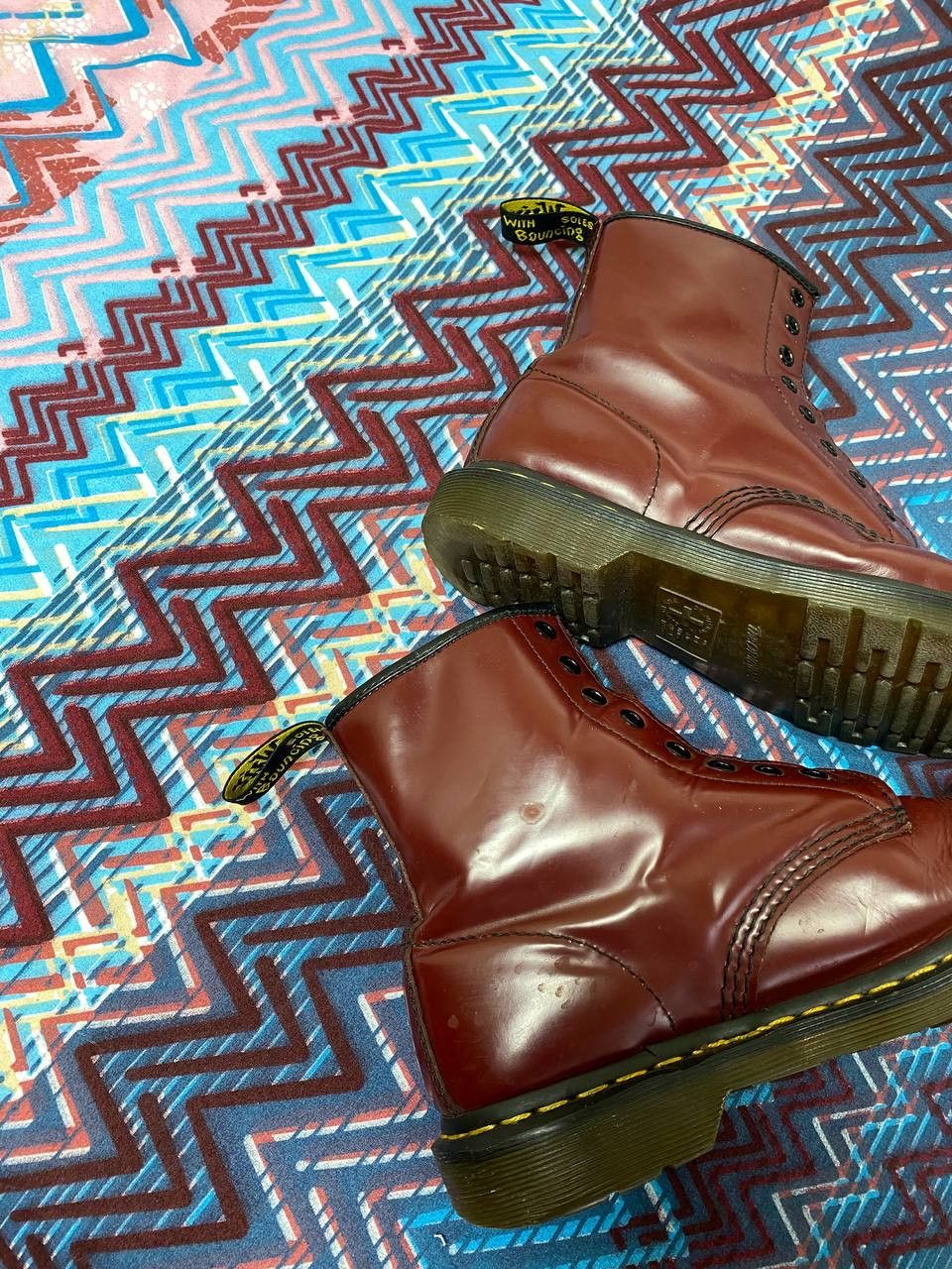 Dr. Martens Made in England Vintage Doc Martens boots Size US 8 / IT 38 - 11 Thumbnail