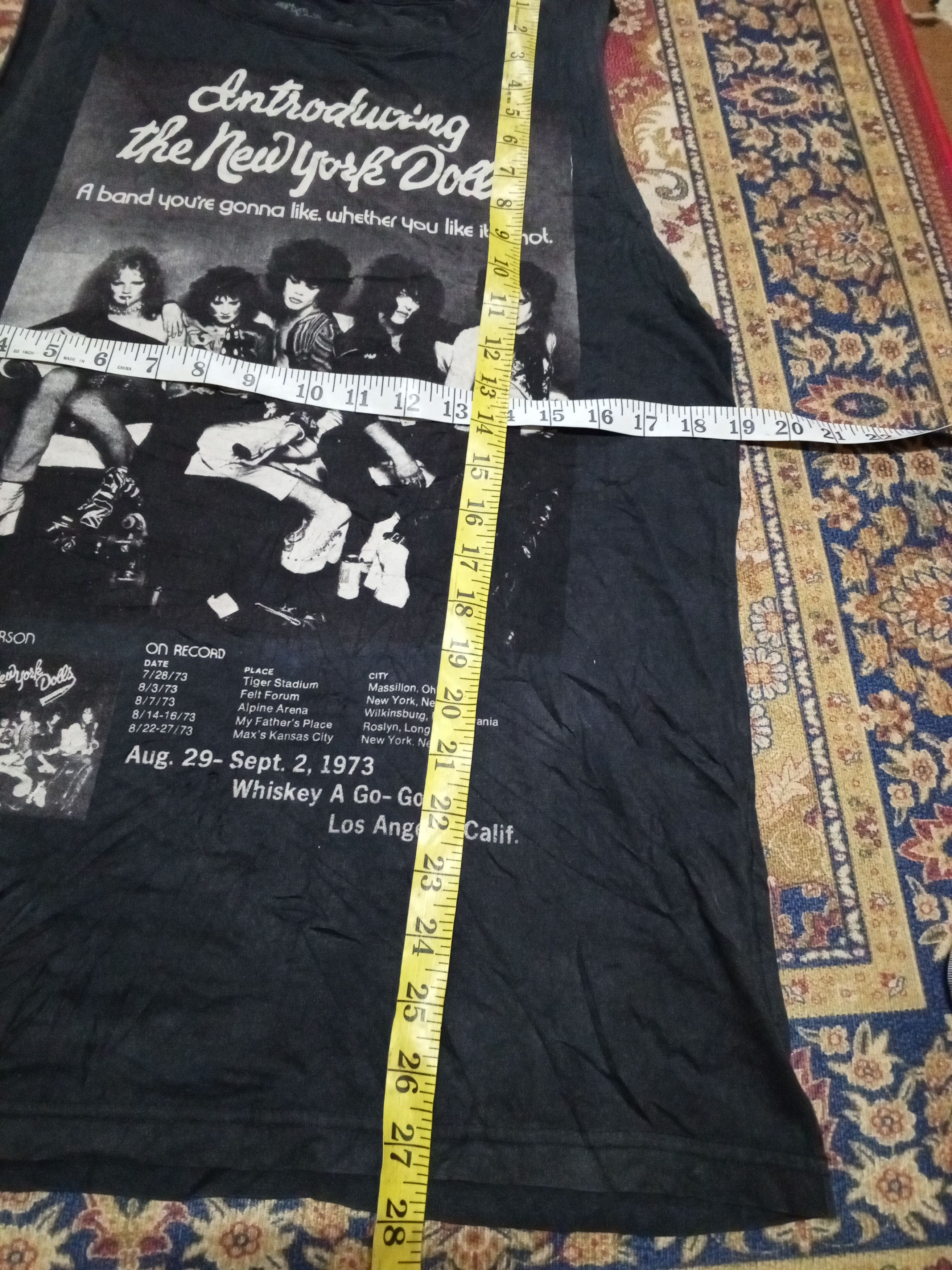 Hysteric Glamour ©2016 band new York dolls by hysteric glamour punk tshirt Size US M / EU 48-50 / 2 - 10 Thumbnail