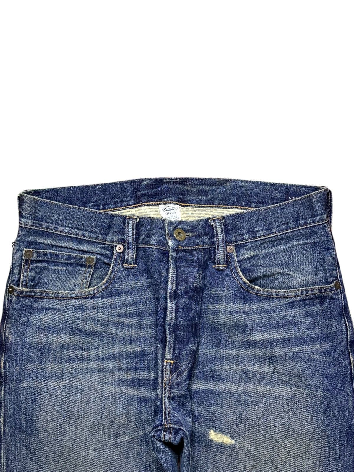 Japanese Brand Vintage Japanese Brand Mud Wash Distressed Ripped Jeans Size US 30 / EU 46 - 4 Thumbnail