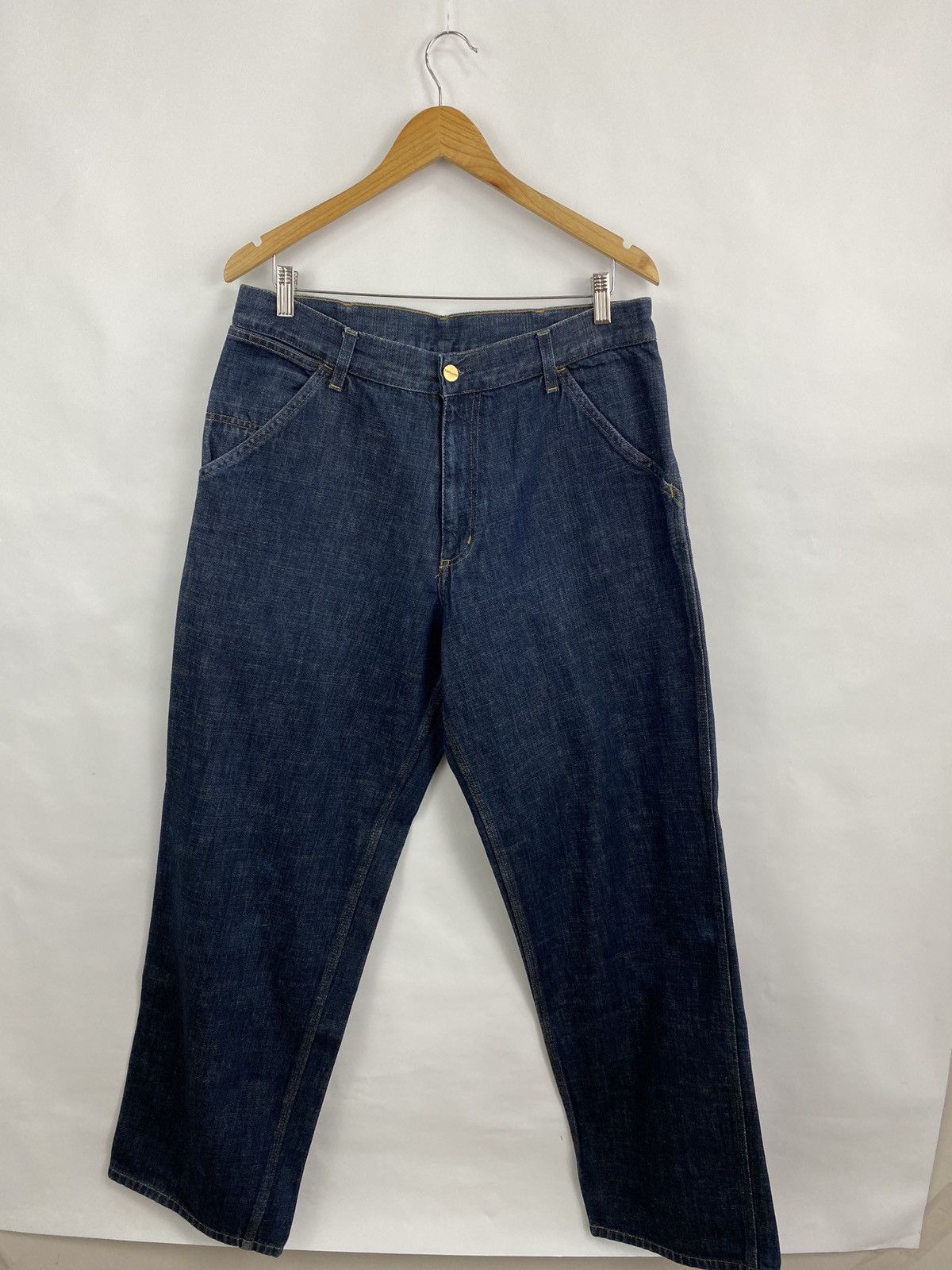 Carhartt 🇺🇸 Vintage 90s Carhartt Work Jeans Rare Retro Hype Y2K Size US 34 / EU 50 - 5 Thumbnail