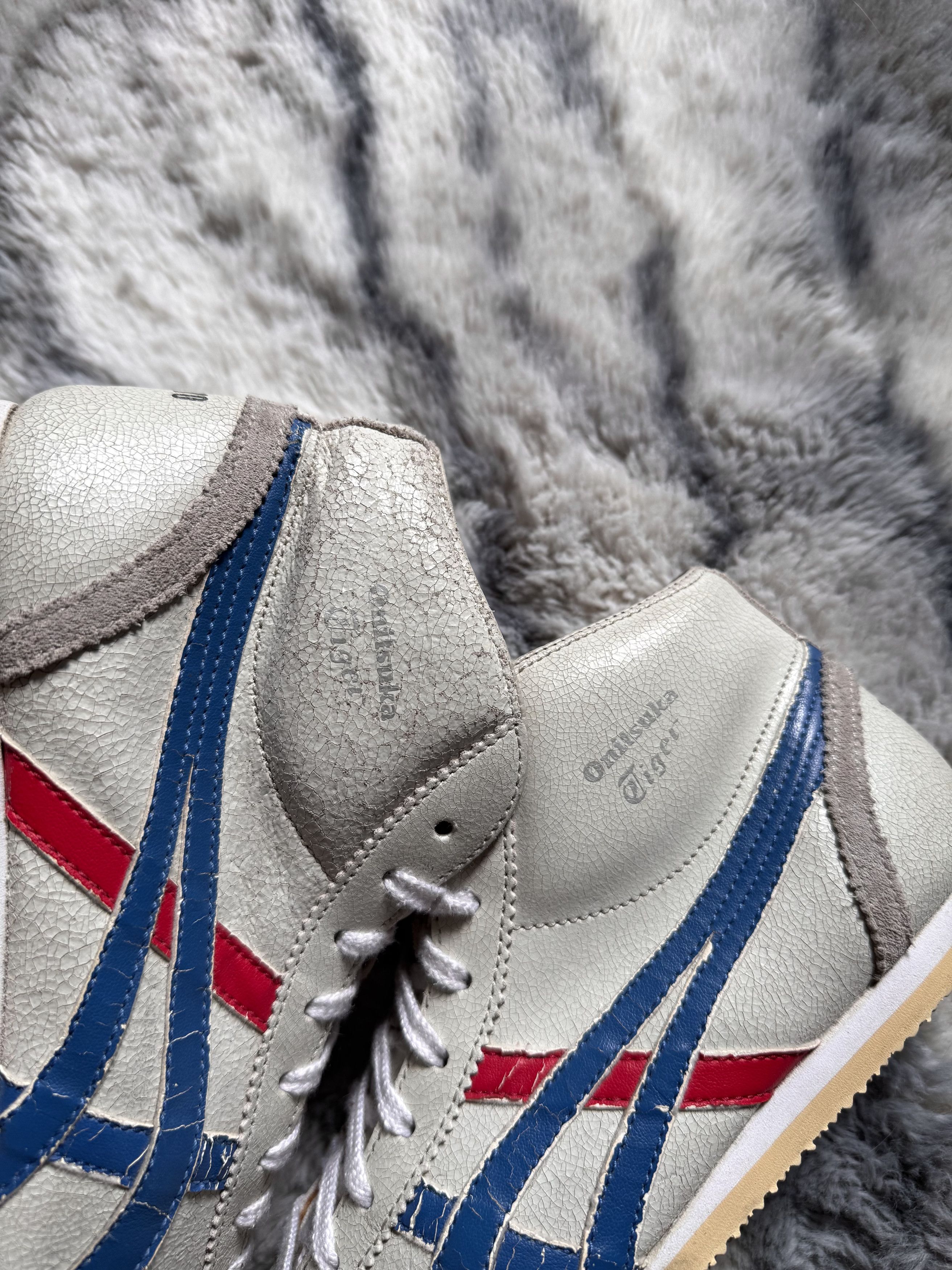 Vintage Asics Onitsuka Tiger Hi-Top Sneaker Mexico Rare Y2K