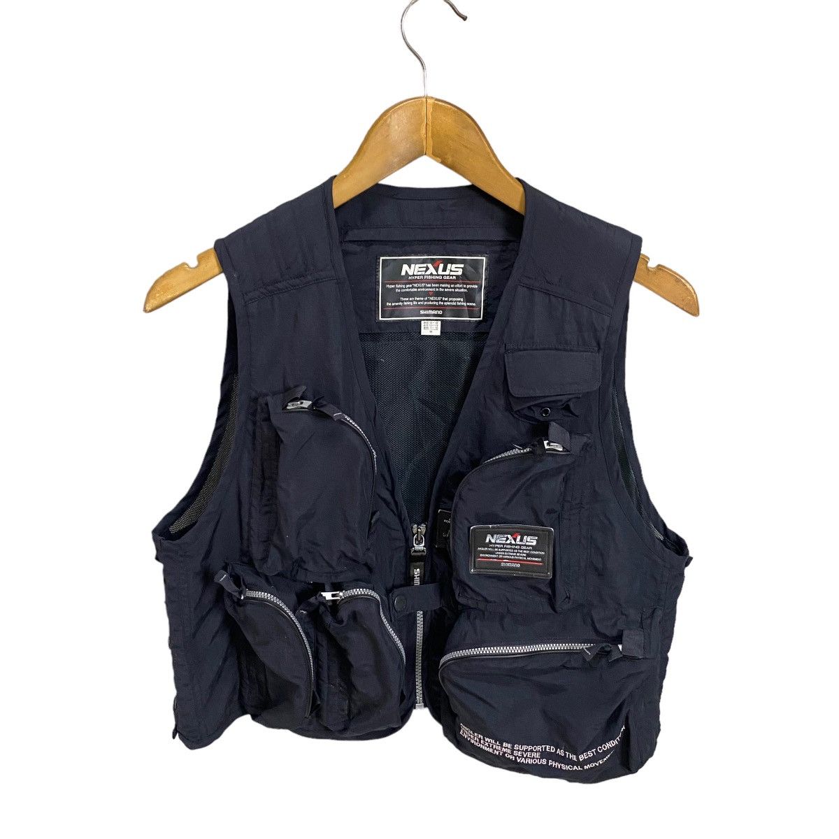 Japanese Brand × Nexus Vii Shimano Nexus Hyper Fishing Gear Vest 2way  syatem | Grailed