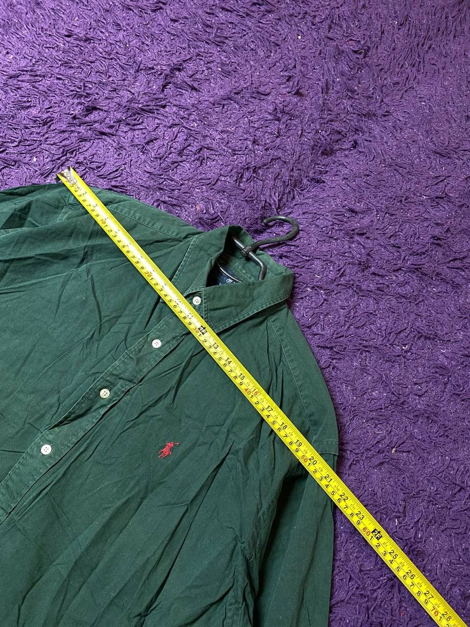 Ralph Lauren Avant-Garde Y2K Ralph Lauren shirt green logo Vintage Size US L / EU 52-54 / 3 - 9 Thumbnail