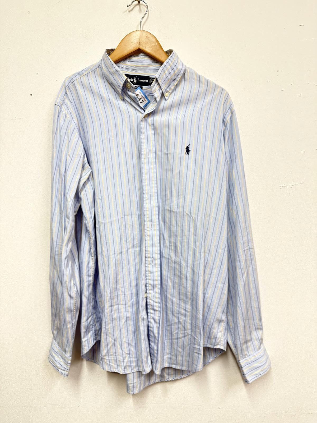 Polo Ralph Lauren Ralph Lauren Classic Fit Striped Button-Up Shirt Size US M / EU 48-50 / 2 - 1 Thumbnail