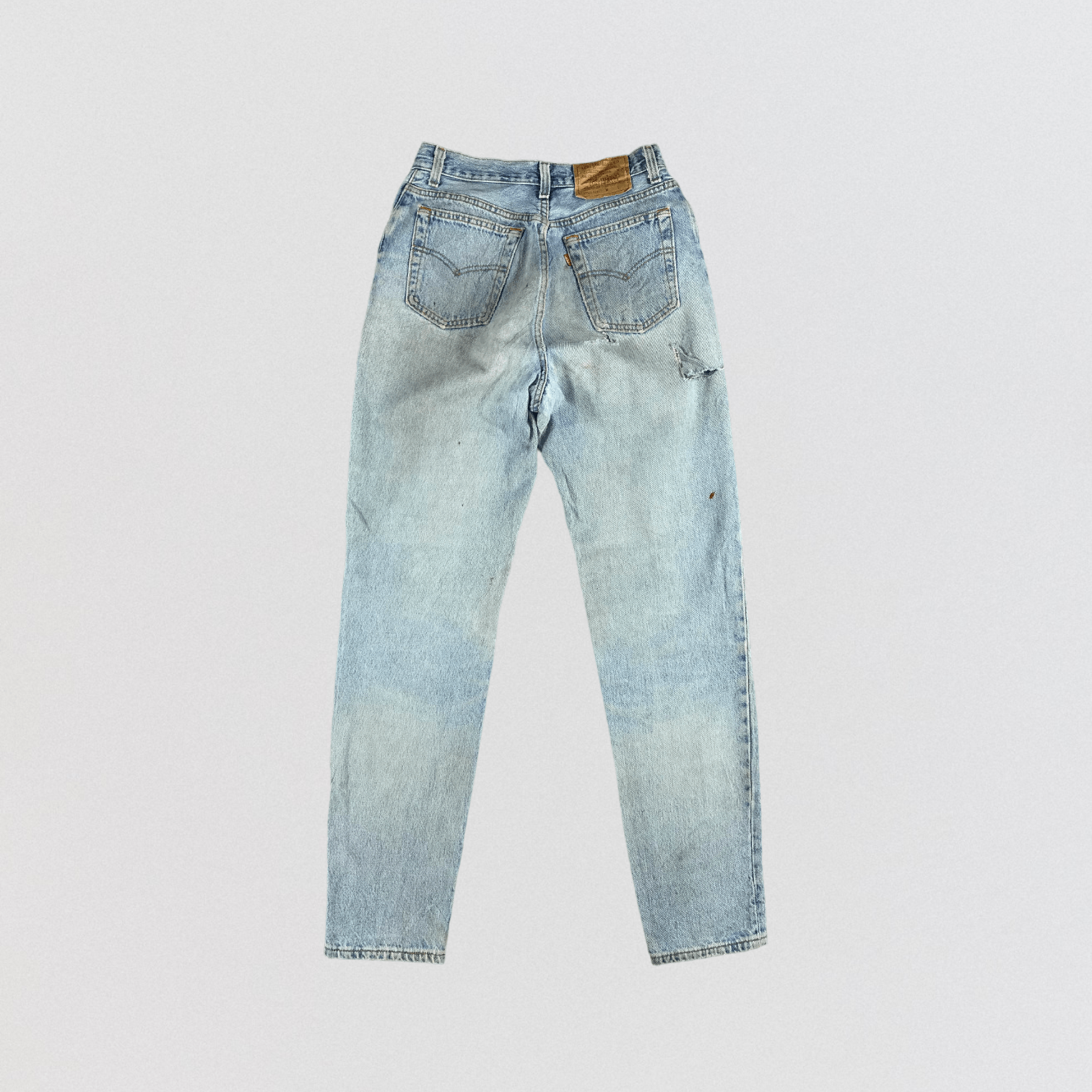 Levi's × Vintage Vintage Light Wash Distress Levis 501 Jeans-JM2234 Size US 30 / EU 46 - 2 Thumbnail