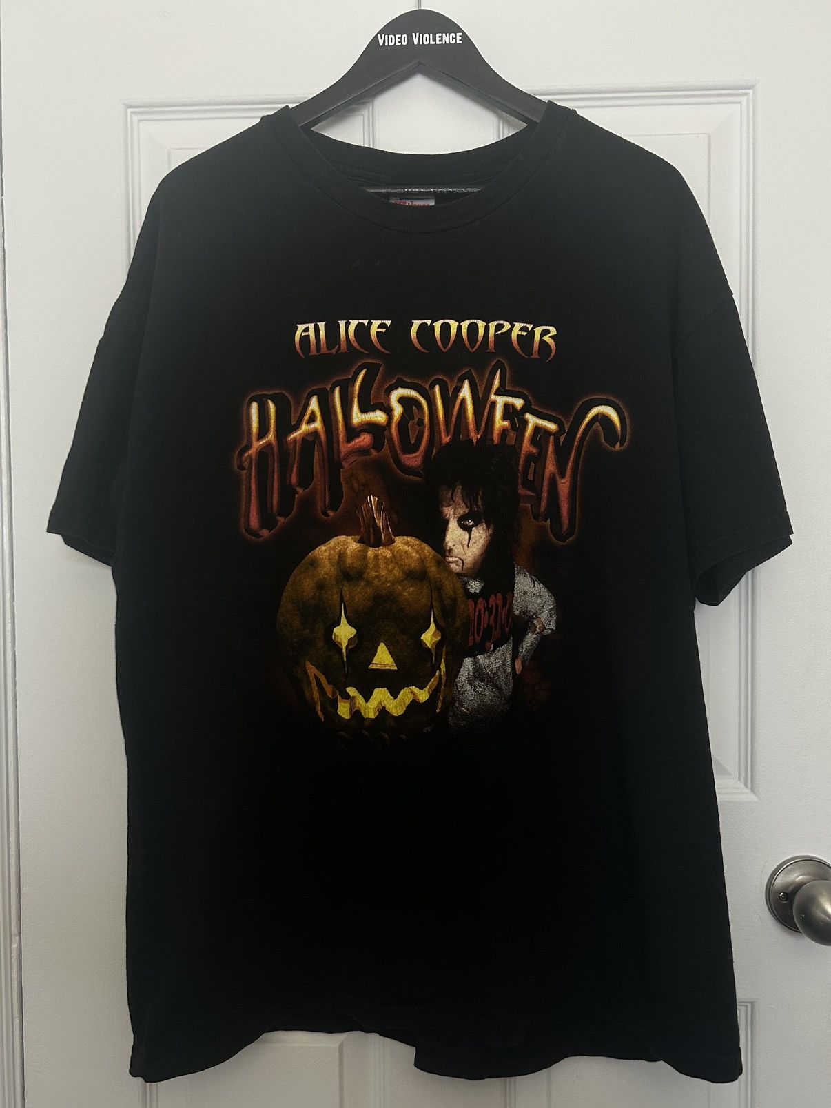 Vintage 2000 Alice Cooper Halloween Tee Size US XL / EU 56 / 4 - 2 Thumbnail