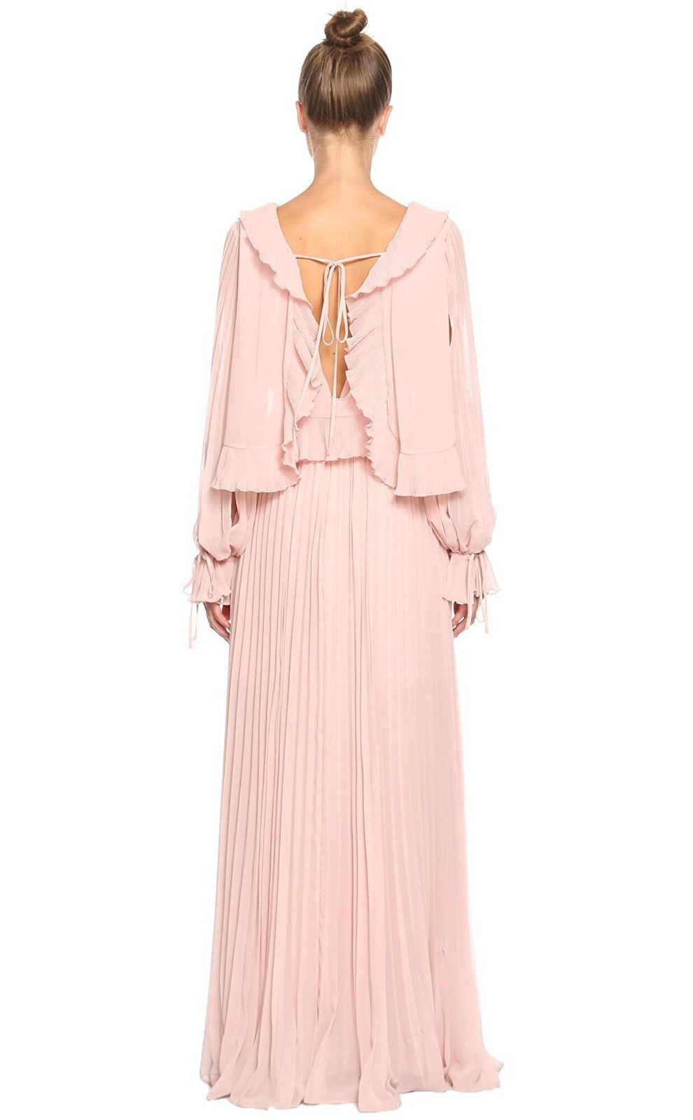 Self-Portrait Self- Portrait powder pink evening long dress Size S / US 4 / IT 40 - 3 Thumbnail