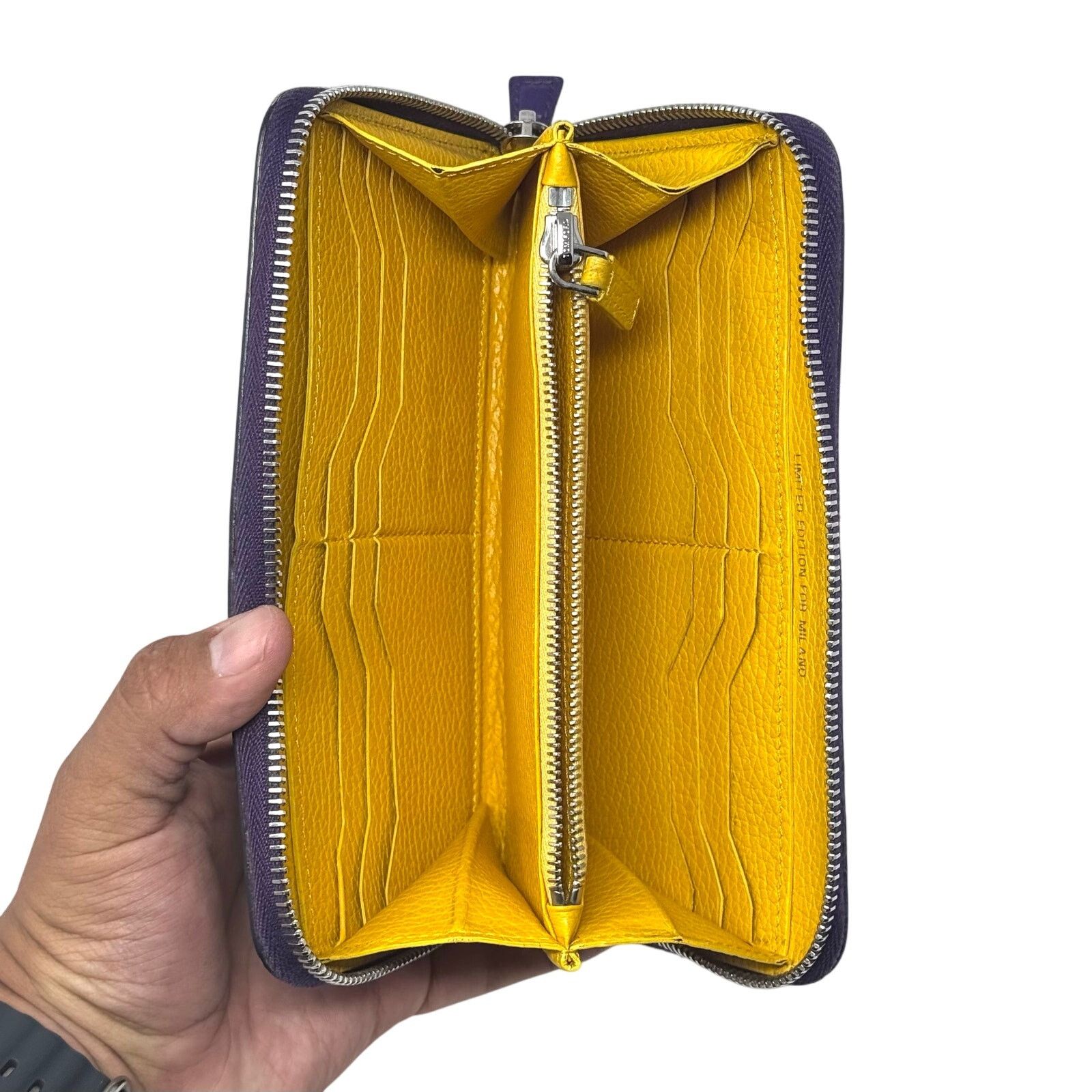 Tom Ford Tom Ford Purple Long Wallet Size ONE SIZE - 3 Thumbnail