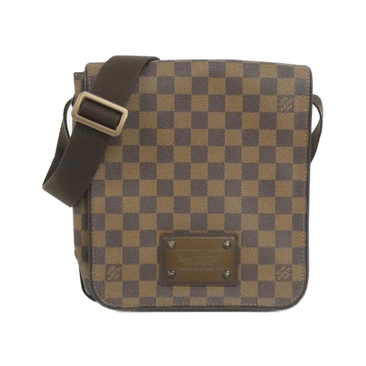 Louis Vuitton Louis Vuitton Louis Vuitton Brooklyn Damier Shoulder Bag Textile Shoulder Bag N51210 DUTY FREE for USA Size ONE SIZE - 1 Thumbnail