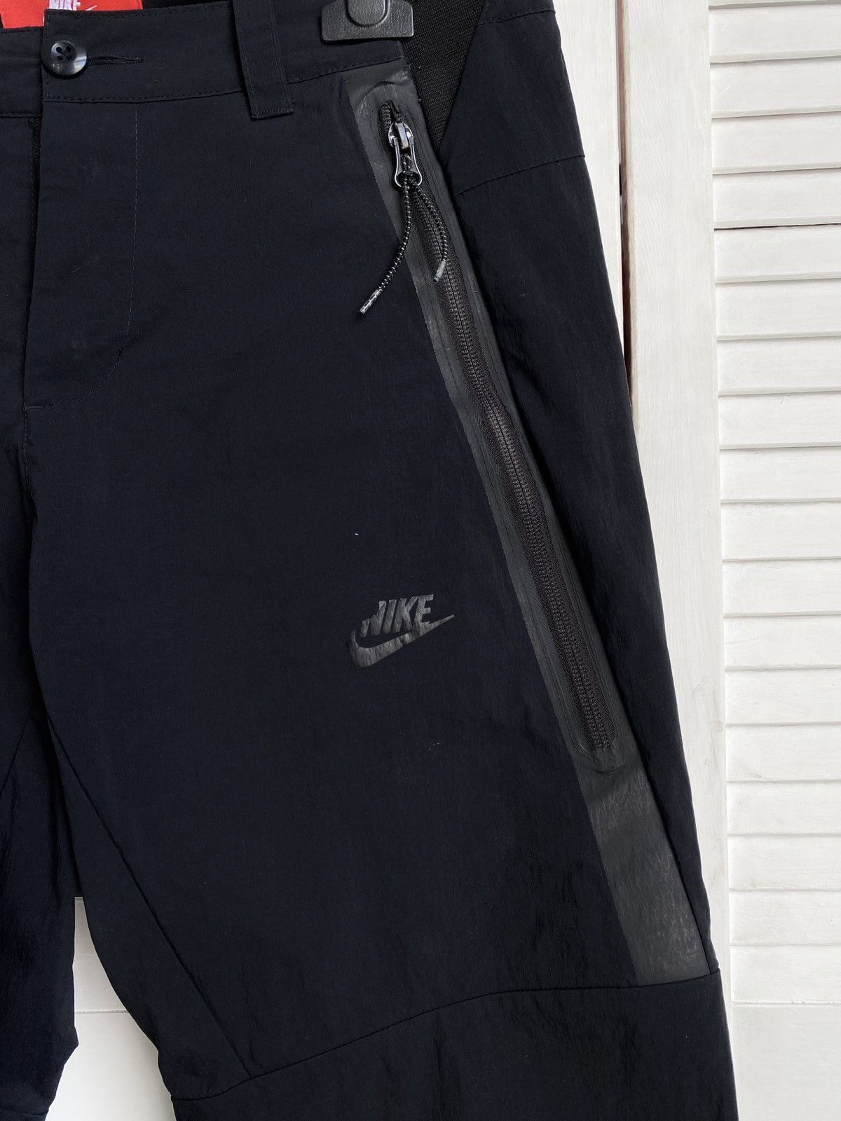 Japanese Brand × Nike Nike NSW Tech Woven Jogger Nylon Pants Black 2.0 Size US 33 - 6 Thumbnail