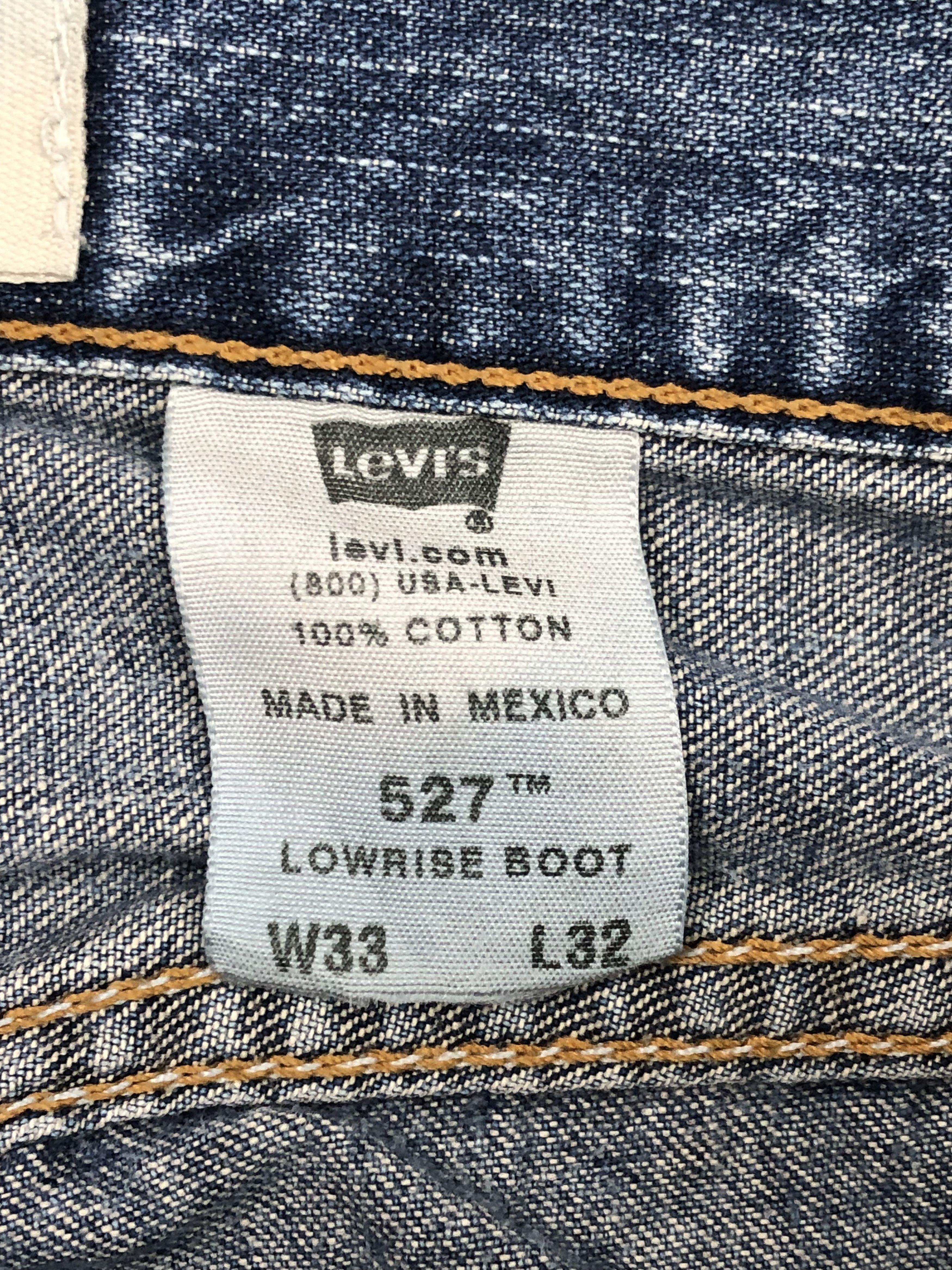 Levi's Vintage Levis 527 Flared Bootcut Jeans DPP0043 Size US 34 / EU 50 - 9 Thumbnail
