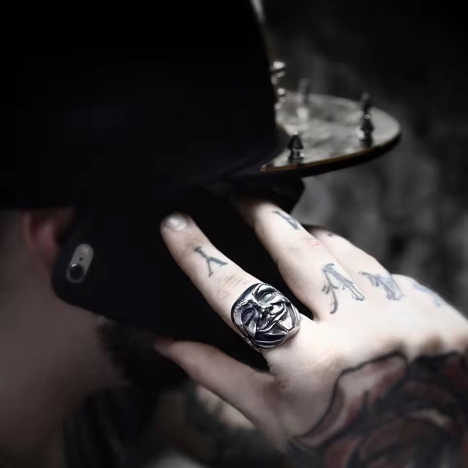 Other Clown Mask Ring Size ONE SIZE - 4 Thumbnail