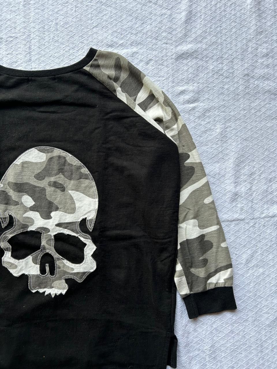 Japanese Brand Japanese camo skull longsleeve Size US L / EU 52-54 / 3 - 5 Thumbnail