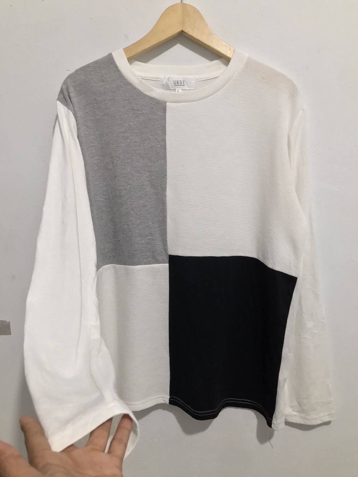 Yohji Yamamoto undefined Hybrid big Patchwork Long sleeve issey style Size US L / EU 52-54 / 3 - 2 Thumbnail