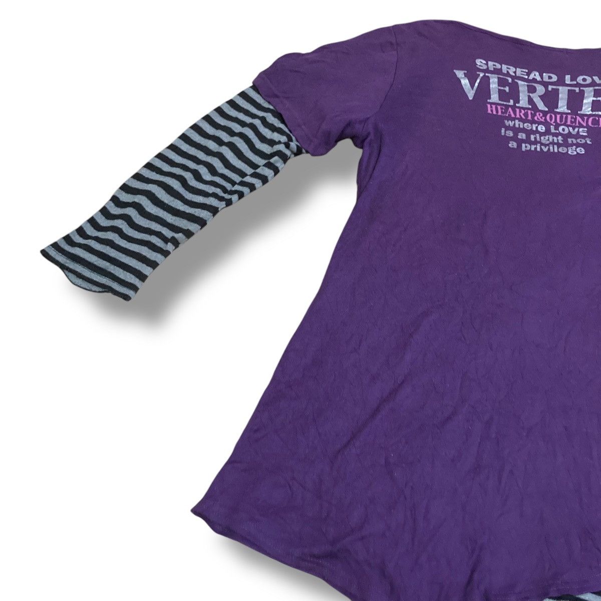 If Six Was Nine ECRIRE SEXY LADIES WORDING DOUBLE LAYER LONG SLEEVE TSHIRT Size XXL / US 16-18 / IT 52-54 - 11 Thumbnail