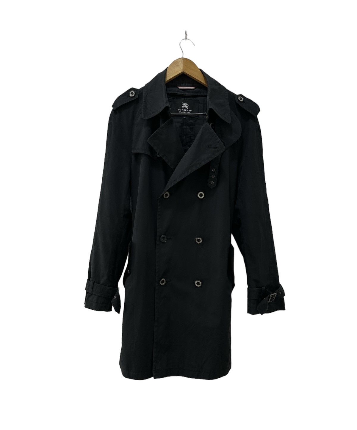 Burberry Burberry Black Label Trench Coat Jacket Design Nice Size US L / EU 52-54 / 3 - 2 Thumbnail