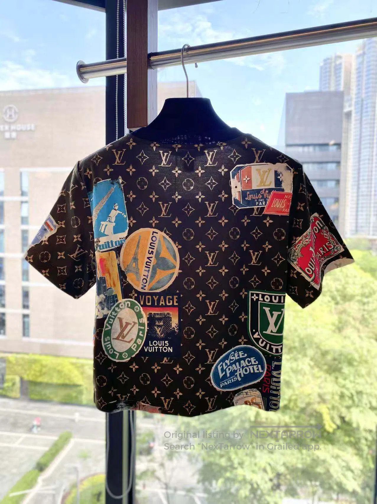 Louis Vuitton Louis Vuitton The old flower is full of badges and short s Size M / US 6-8 / IT 42-44 - 3 Thumbnail