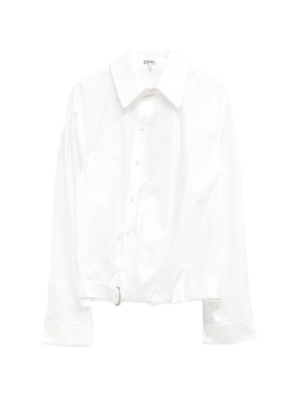 Loewe DRAPED COTTON SHIRT Size S / US 4 / IT 40 - 1 Thumbnail