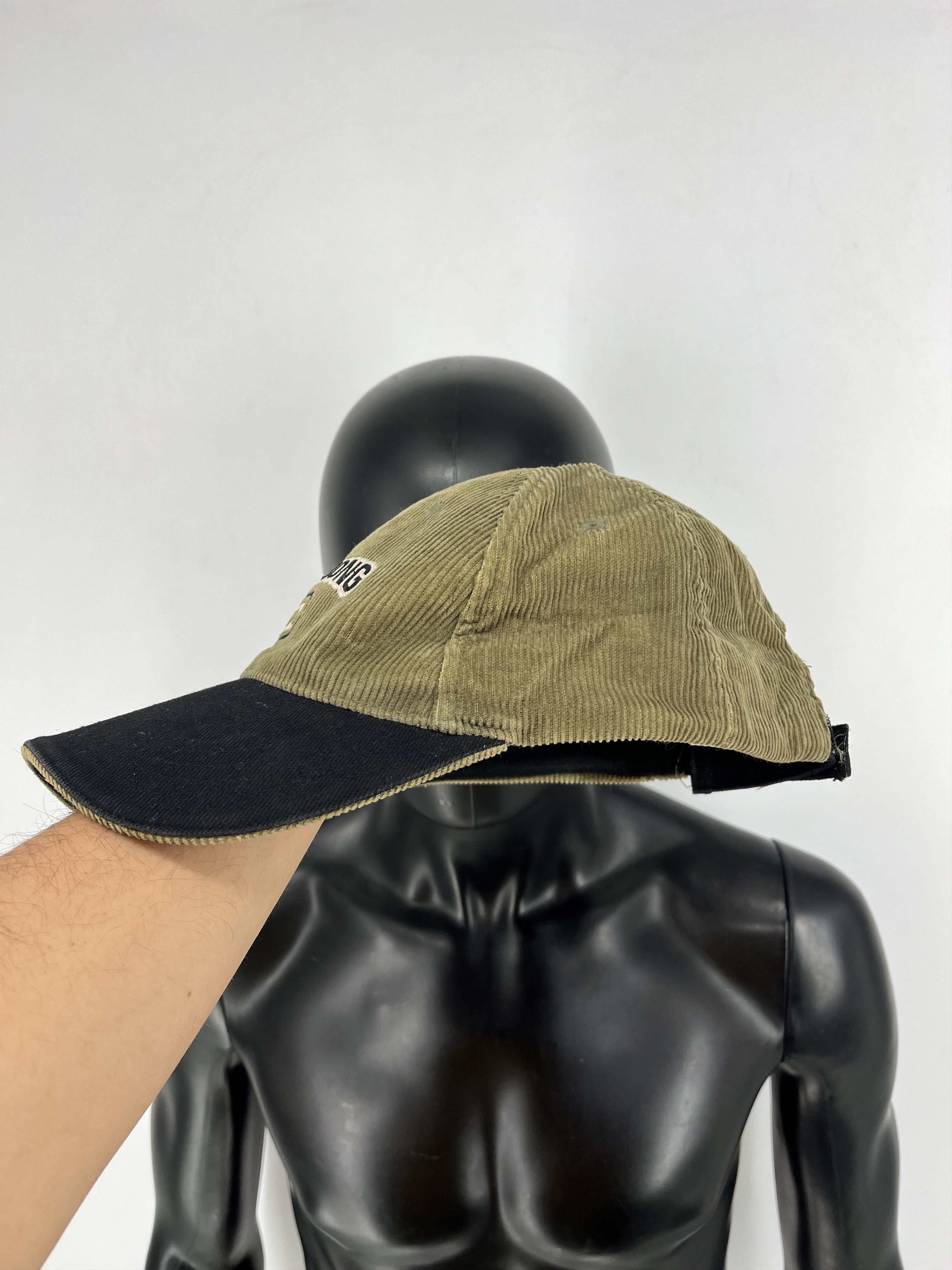 Billabong Vintage Y2K Billabong Surf Black Cap Big Logo OS Size ONE SIZE - 3 Thumbnail