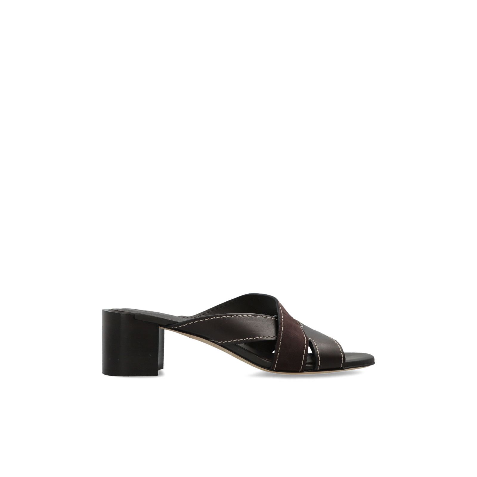TOD's Cuoio Brown Heeled Mules New & Authentic (Women's size