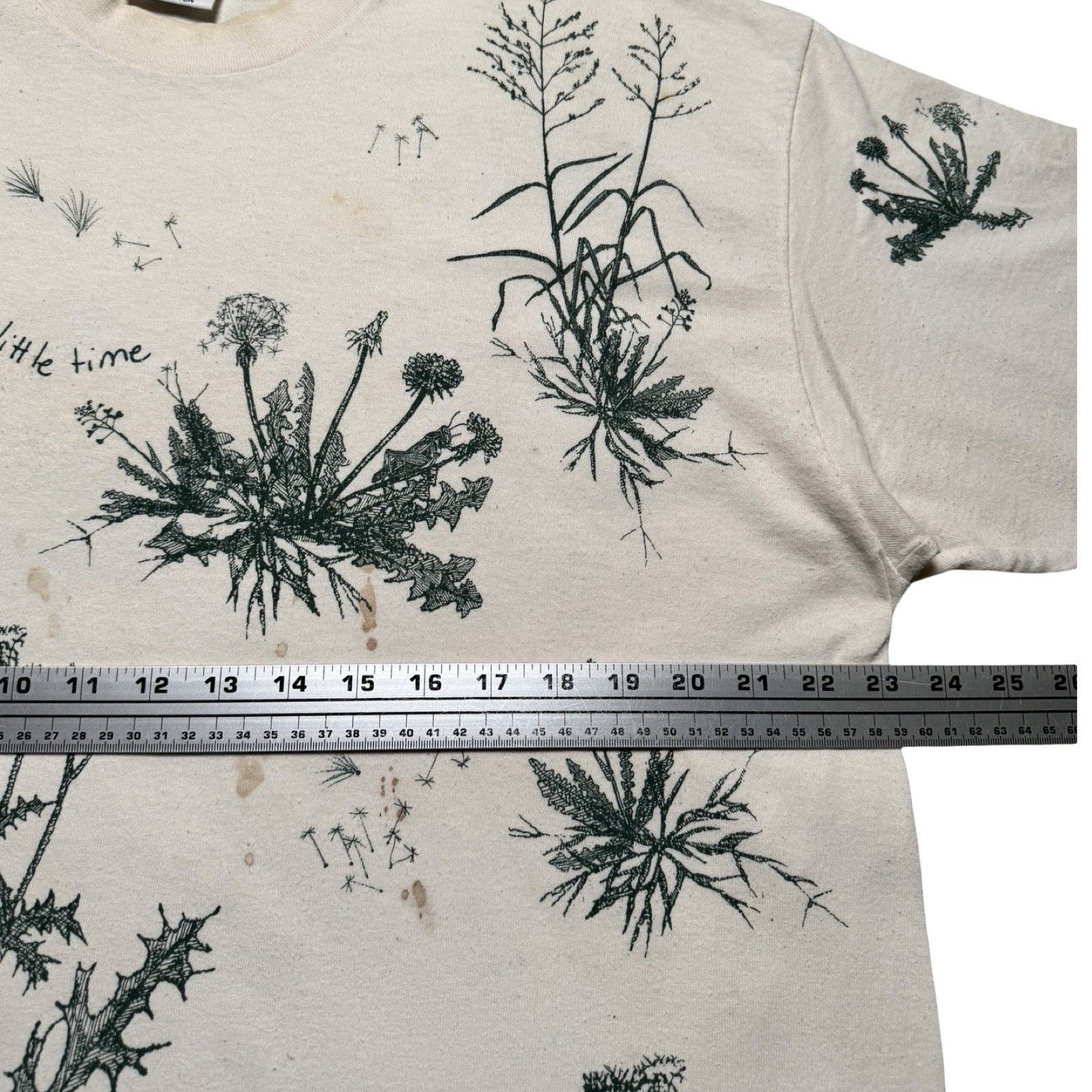 Vintage Vintage Botany Weed Plant Shirt Mens XL Distressed T Shirt Size US XL / EU 56 / 4 - 5 Thumbnail