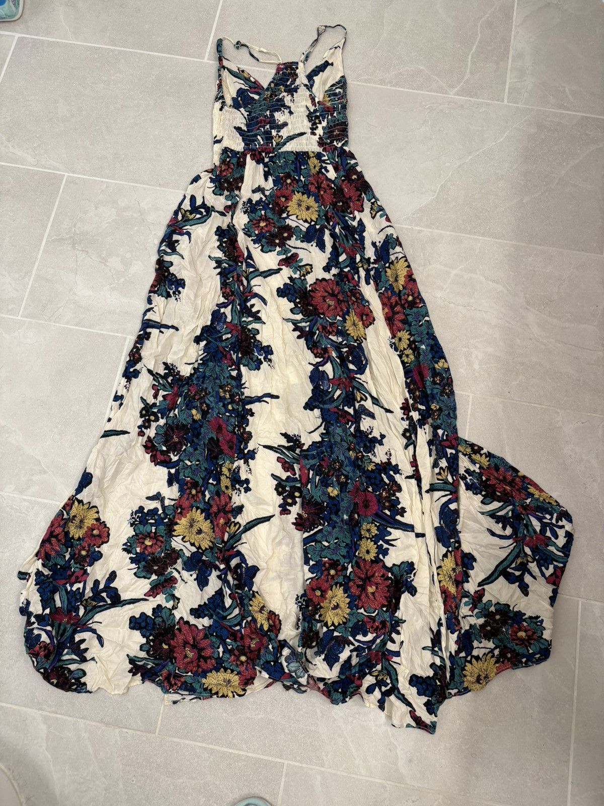 free people through the vine maxi dress Intimately By Free People Through the Vine Maxi Dress In Red Combo Size  Medium