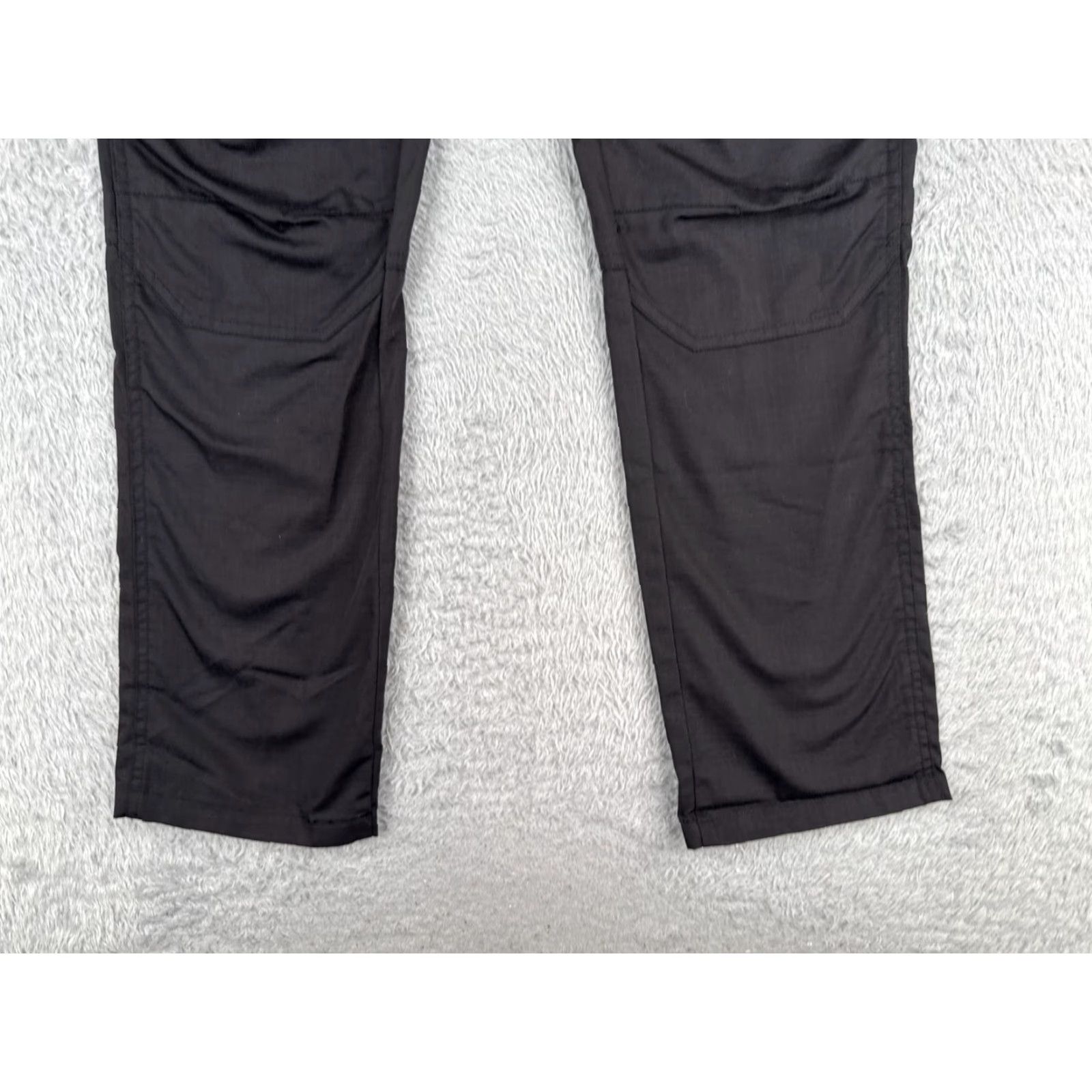 Vintage Tactical Pants Men 32 Black Cargo Gusseted Knee Rip-Stop Fabric Poly Blend 32x29 Size US 32 / EU 48 - 2 Thumbnail