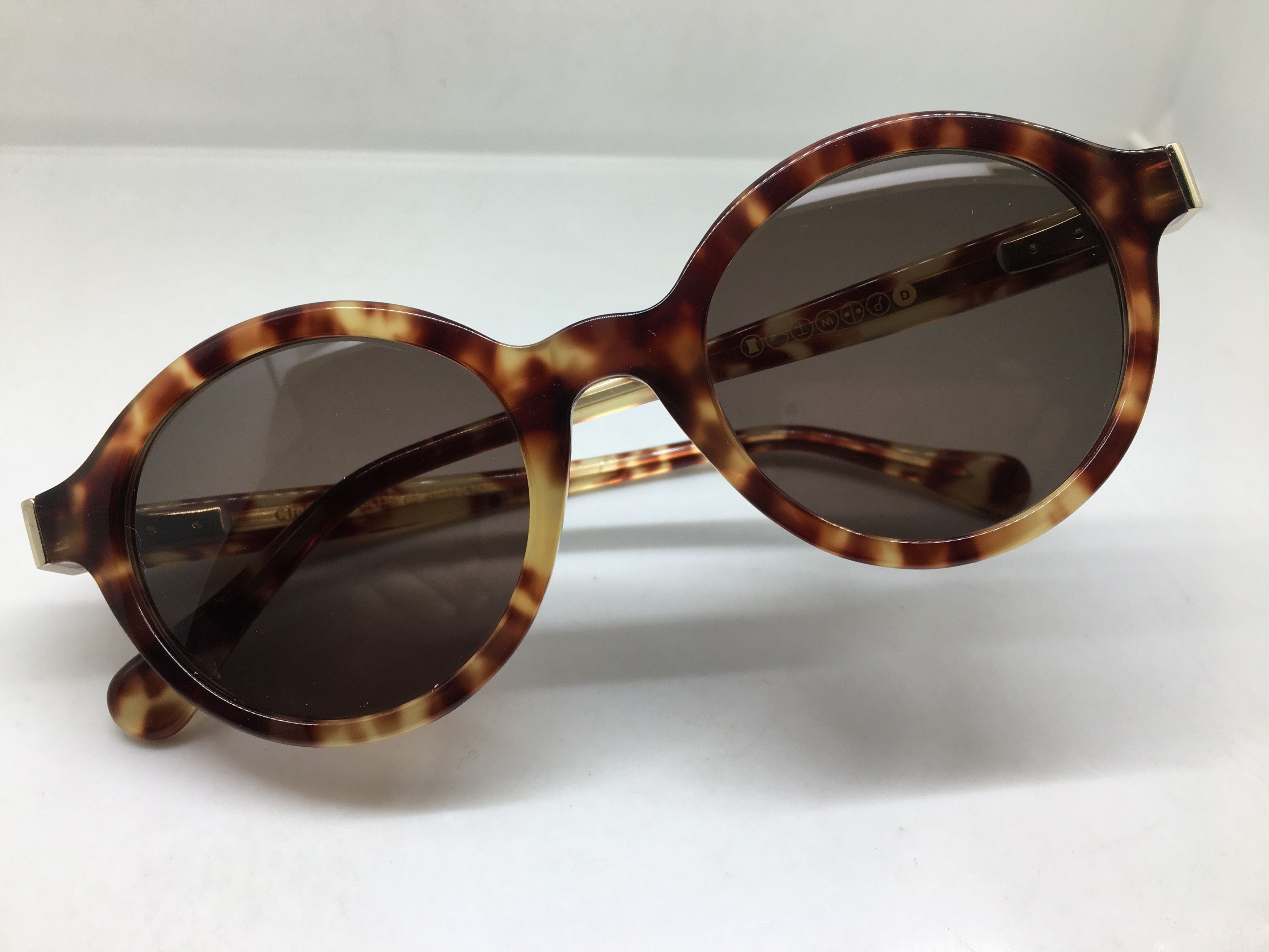 Other Glasogon ARTSTOCRST Tortoise Round Sunglasses Frame Size ONE SIZE - 6 Thumbnail
