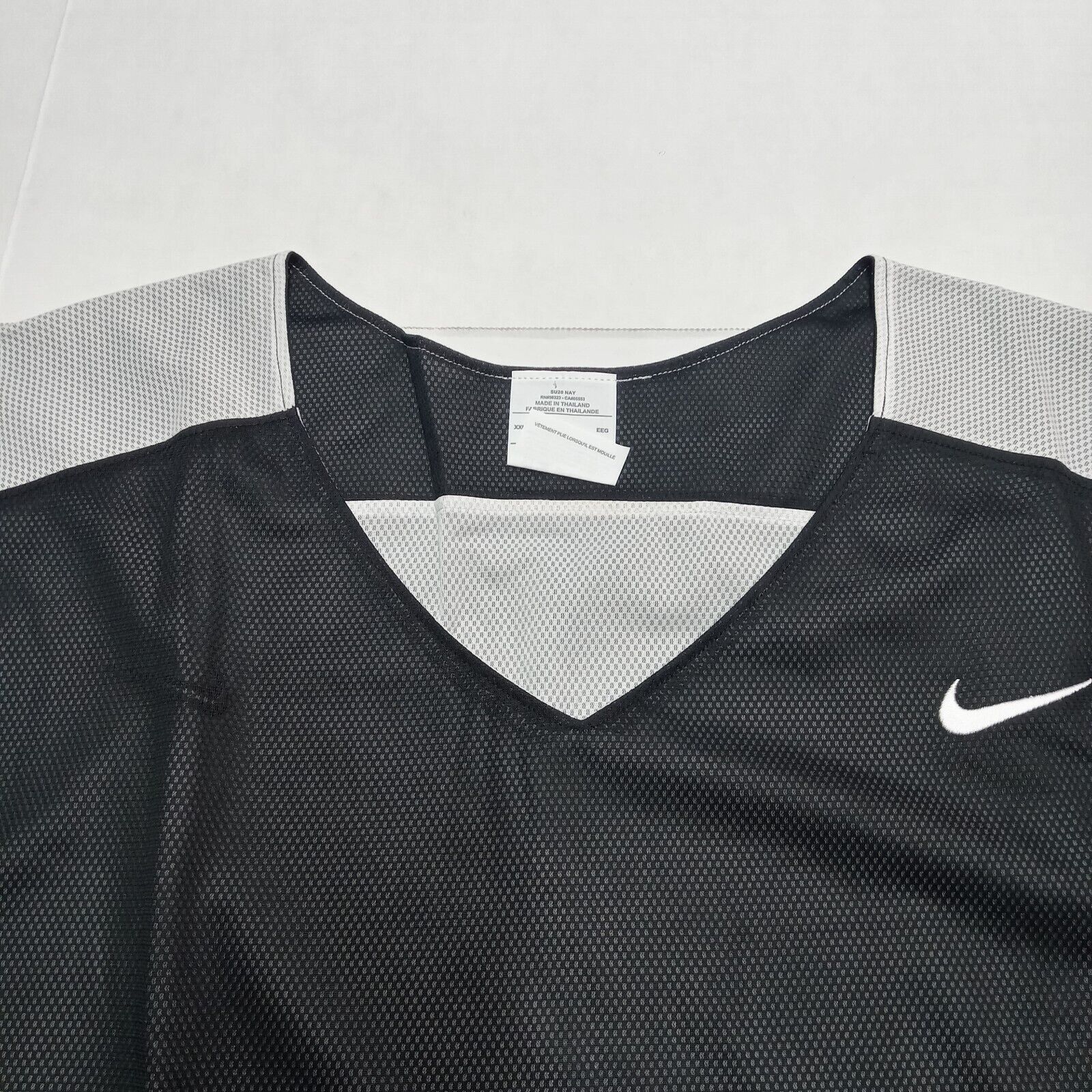 Nike Nike Reversible Performance Training Jersey Men's 2XL Black Size US XXL / EU 58 / 5 - 2 Thumbnail