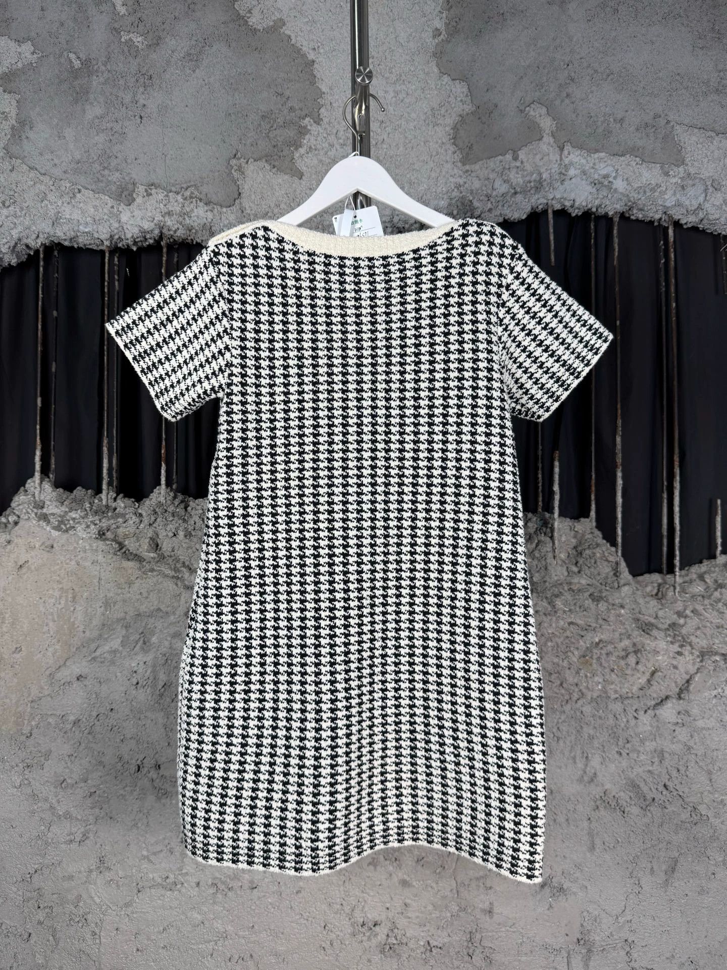 Dior Dior Houndstooth Dress Women's 36 99 New Size XS / US 0-2 / IT 36-38 - 2 Thumbnail