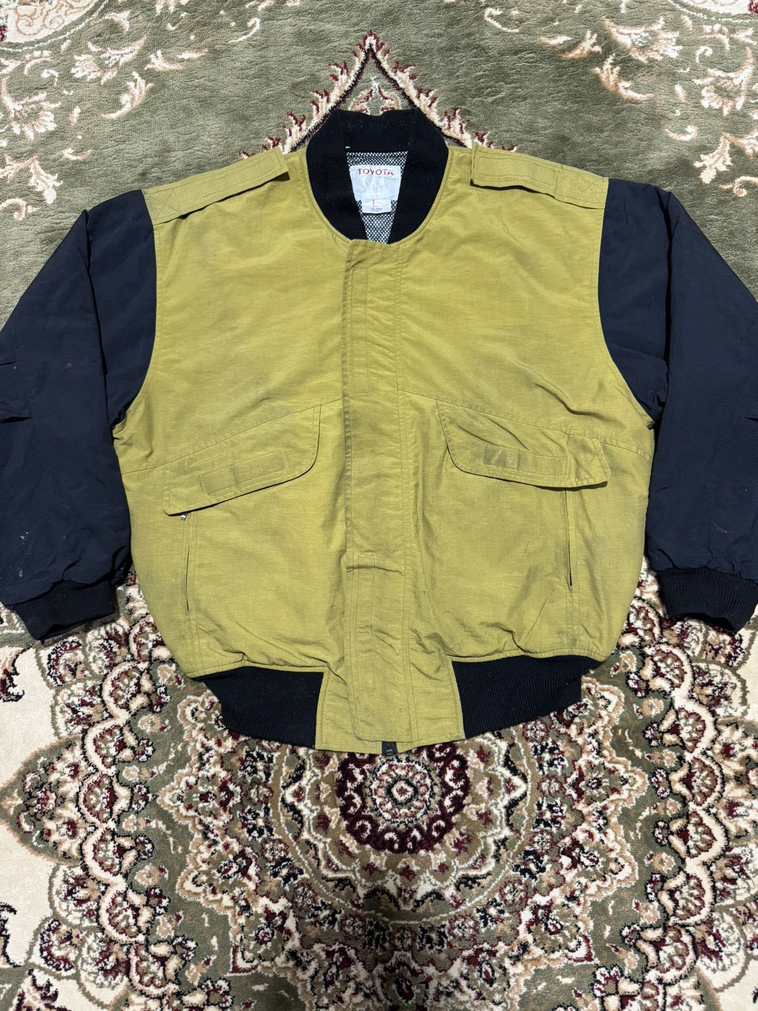 Japanese Brand × Sports Specialties Vintage Toyota Techno Racing TRD Bomber Jacket Honda Mugen Size US L / EU 52-54 / 3 - 2 Thumbnail