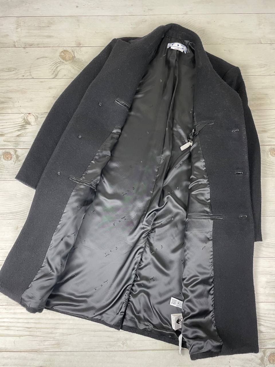 Off-White Off White Coat Wool Pattern Graffiti Size US M / EU 48-50 / 2 - 10 Thumbnail
