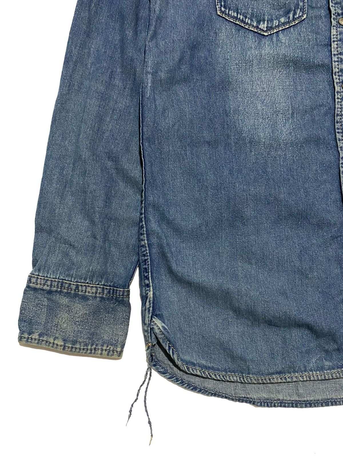 If Six Was Nine × Japanese Brand × Le Grande Bleu (L.G.B.) G.O.A JAPANESE BRAND DENIM BUTTON SHIRT Size US M / EU 48-50 / 2 - 2 Thumbnail