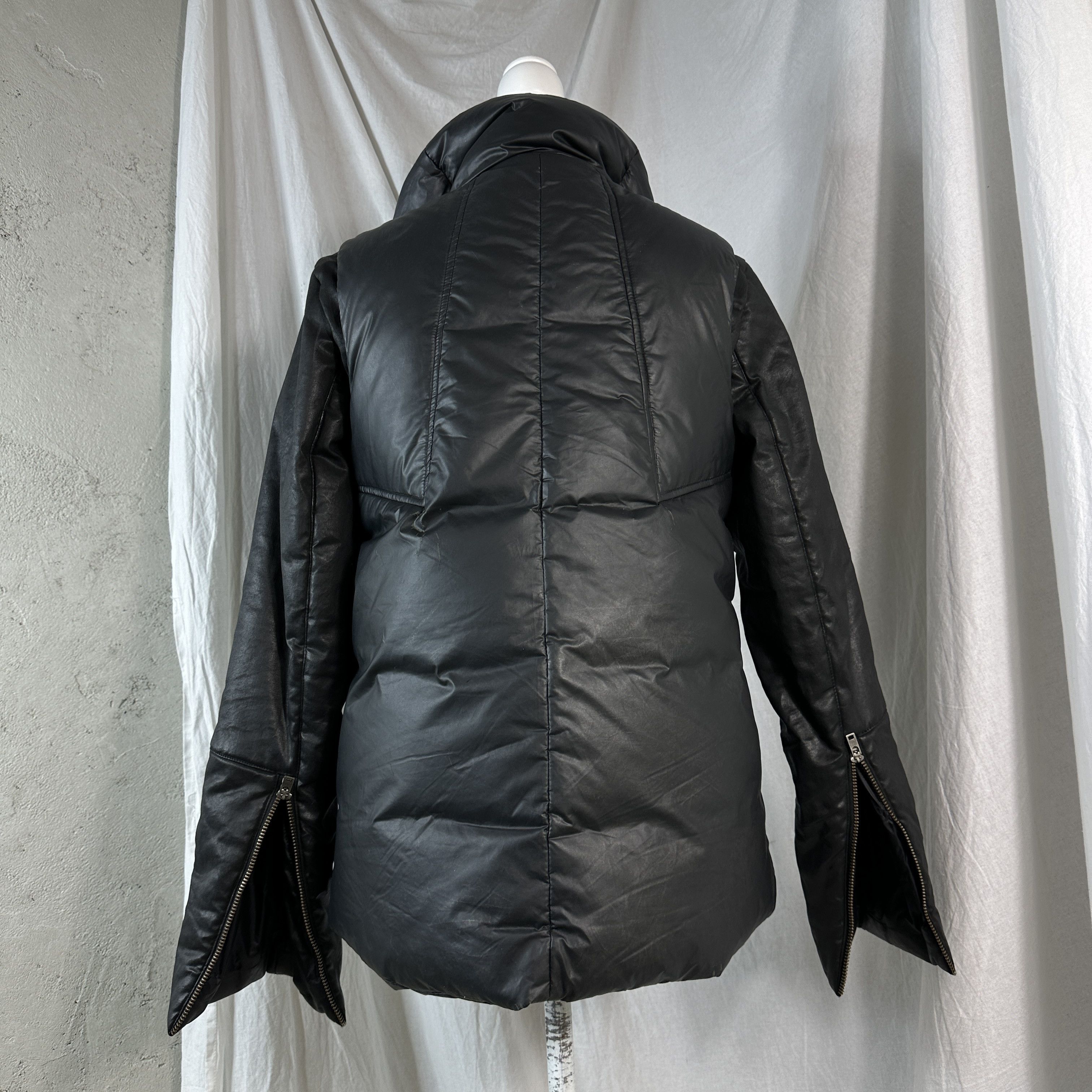 Helmut Lang × Vintage Vintage Helmut Lang Hybrid Puffer Jacket Size M / US 6-8 / IT 42-44 - 9 Thumbnail