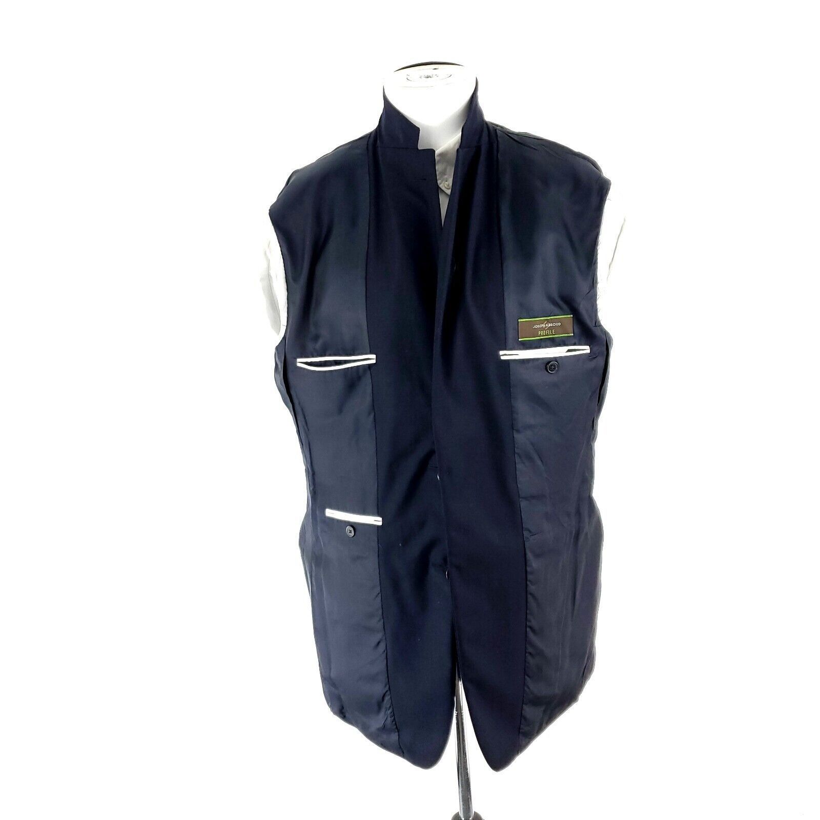 Joseph Abboud Joseph Abboud Profile Super 120s Wool 2 Button Blazer 42L Bl Size 42L - 9 Thumbnail