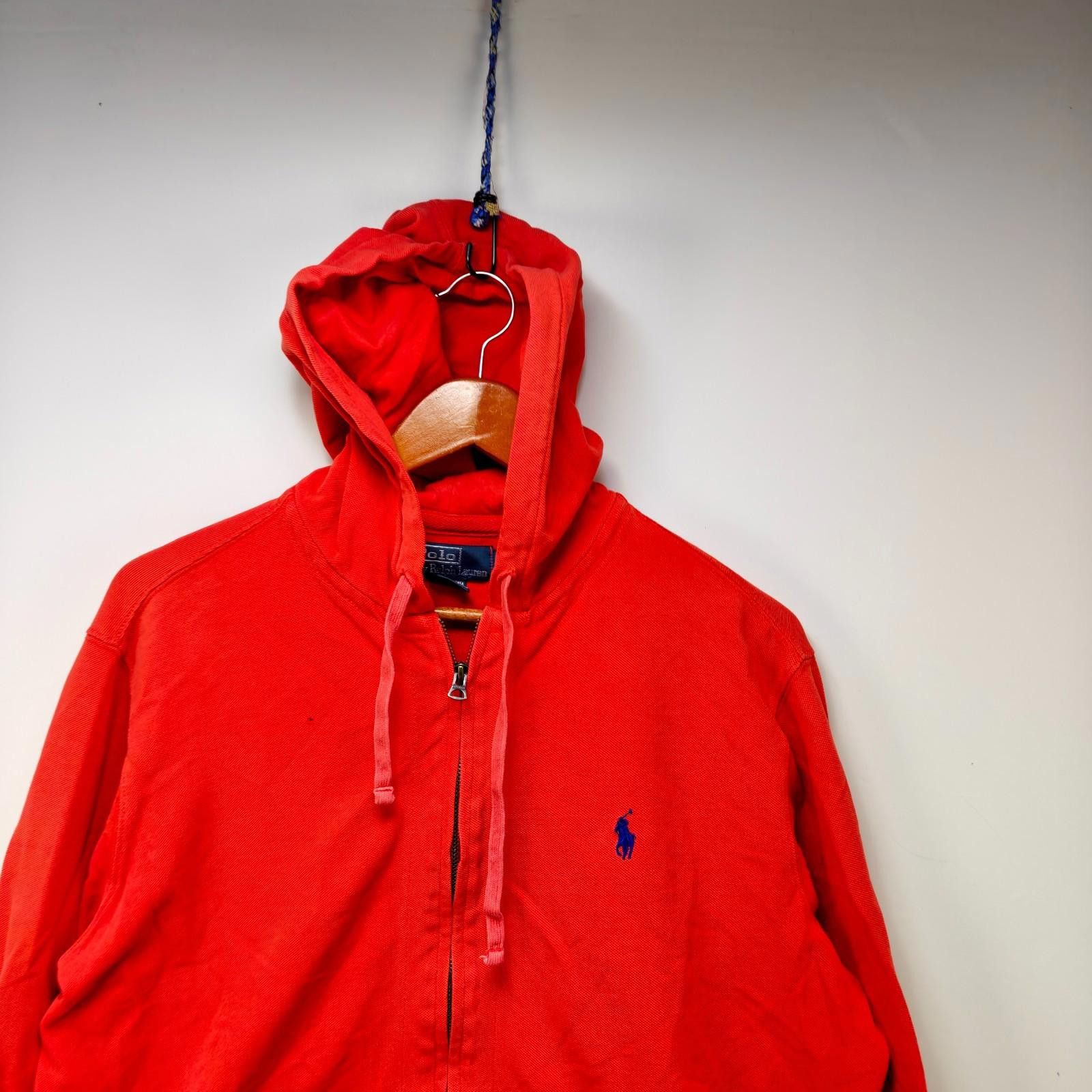 Polo Ralph Lauren Vintage Polo Ralph Lauren Full Zip Lightweight Hoodie Large Size US L / EU 52-54 / 3 - 2 Thumbnail