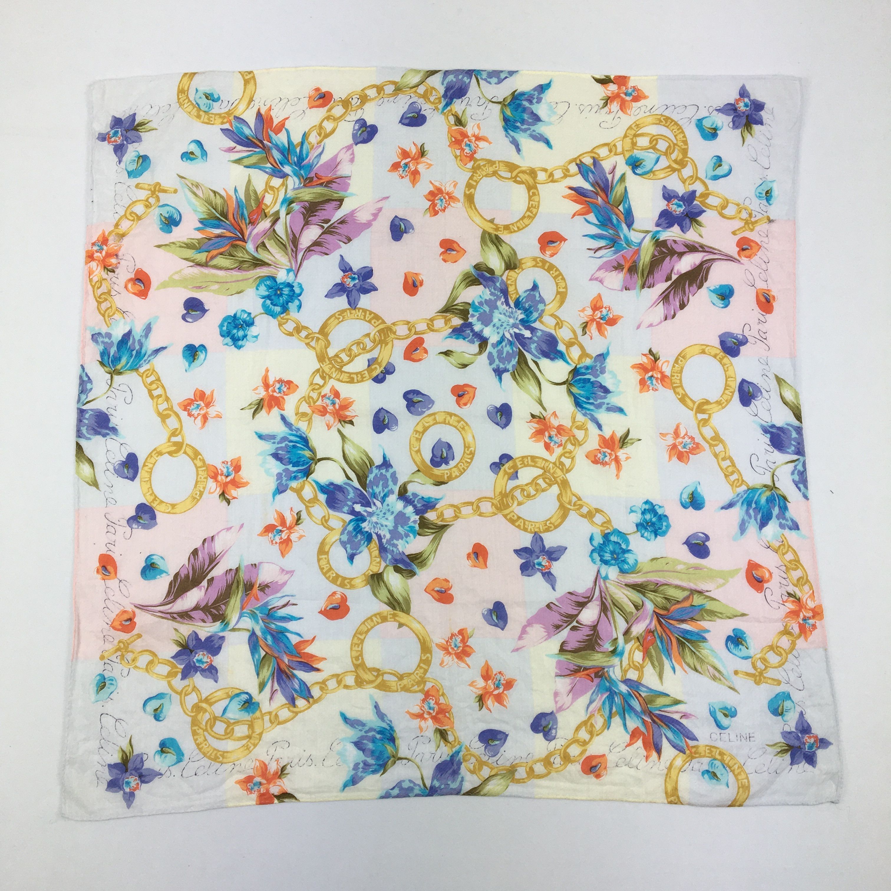 Celine Celine Handkerchief Neckerchief Bandana - AC73044 Size ONE SIZE - 2 Thumbnail
