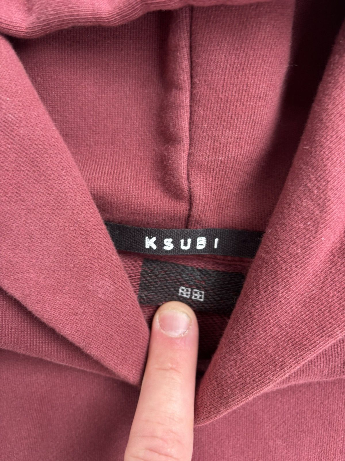 Ksubi Boxy red ksubi hoodie Size US L / EU 52-54 / 3 - 5 Thumbnail