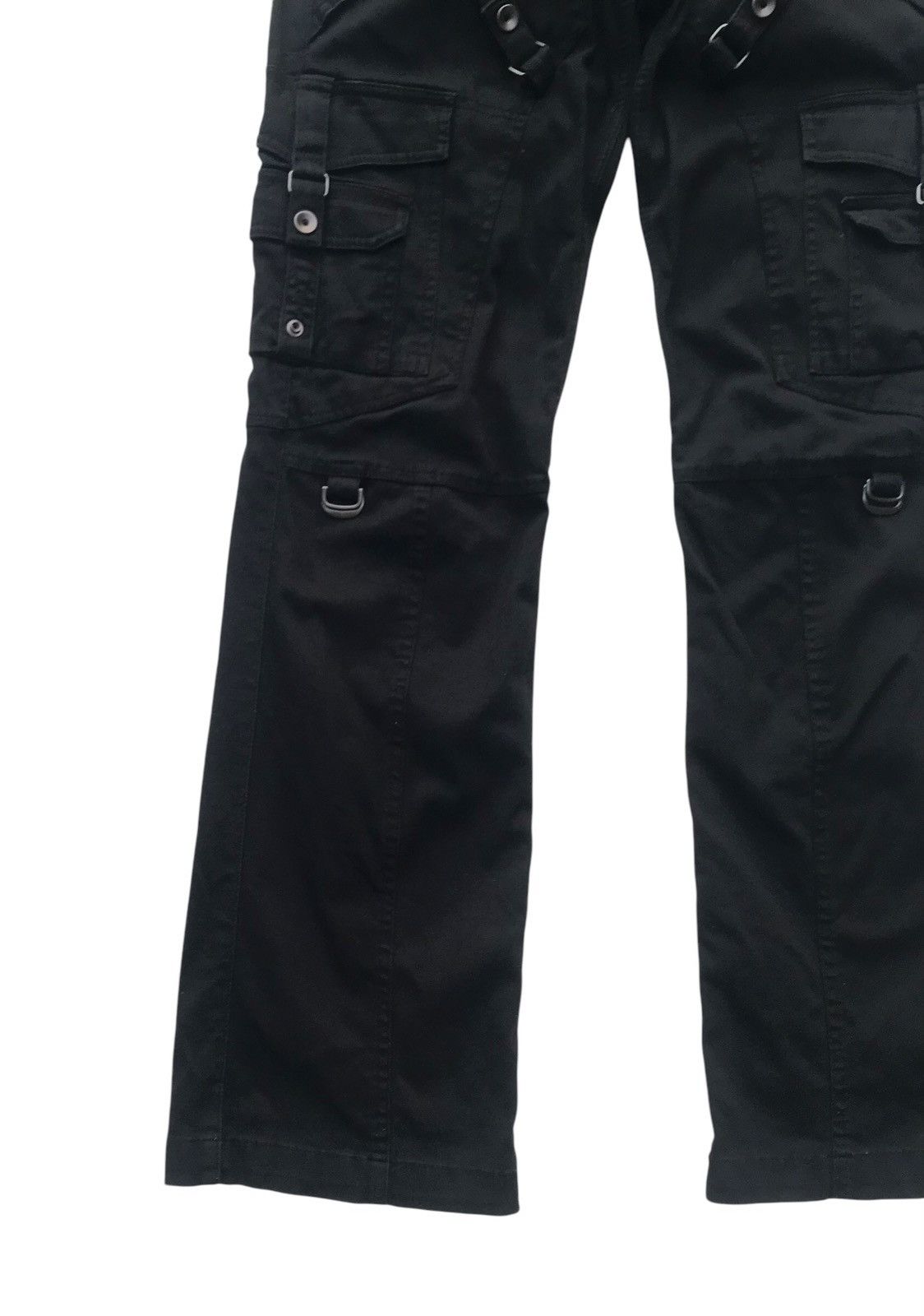Nicole Club Nicole Club For Multipocket Cargo Flared Streetwear Pants Size US 32 / EU 48 - 6 Thumbnail