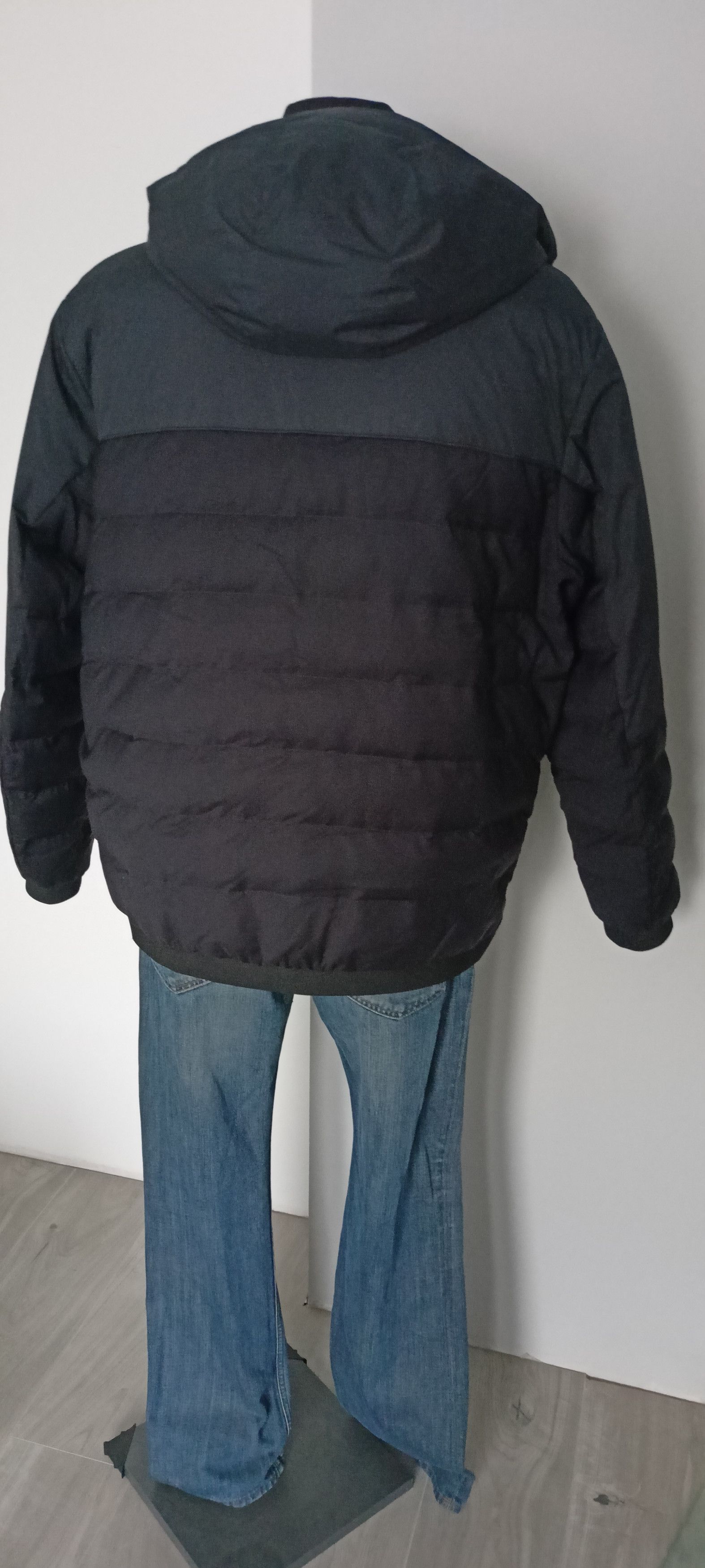 Ermenegildo Zegna Ermenegildo Zegna Techmerino Hooded Puffer Jacket 3XL Navy Size US XXL / EU 58 / 5 - 7 Thumbnail