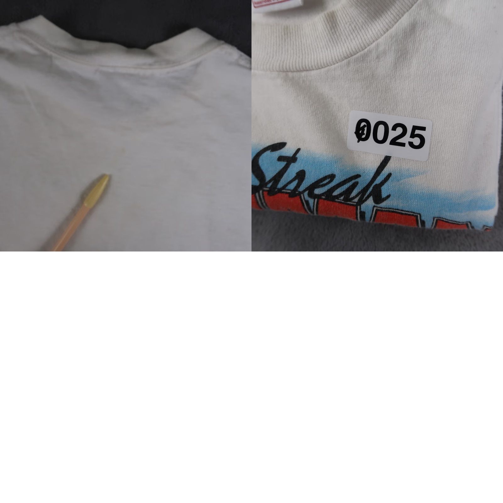 Delta VINTAGE 90s 1995 Camden Yards The Streak XL T-Shirt Cal Ripken Orioles White Size US XL / EU 56 / 4 - 10 Thumbnail