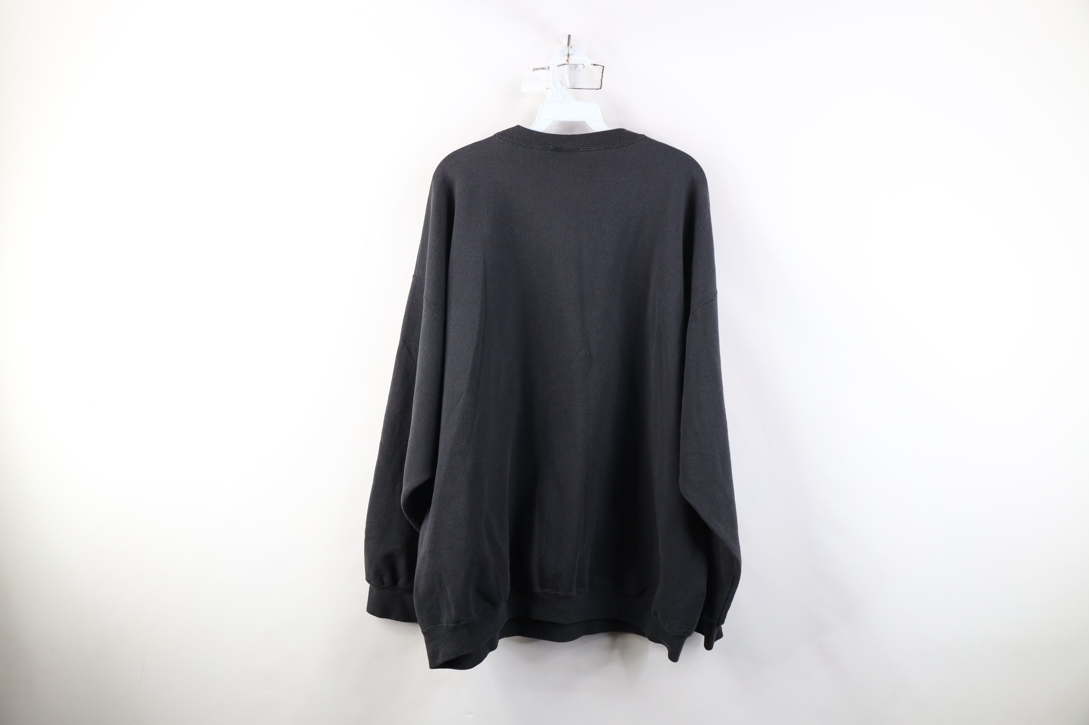 Vintage Vintage 90s Liberty USA Flag Crewneck Sweatshirt Black Size US XXL / EU 58 / 5 - 13 Thumbnail