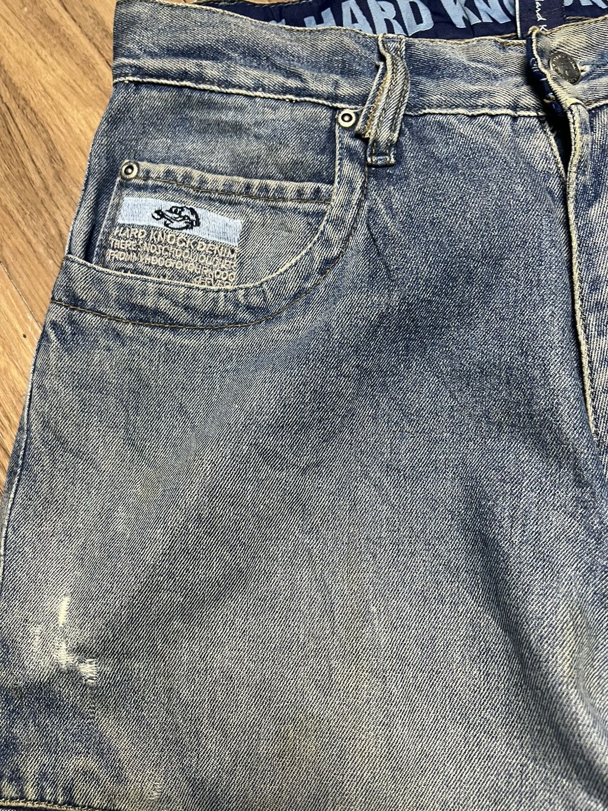 School of Hard Knocks Vintage Baggy DJ Graphic Jeans Y2K(43)