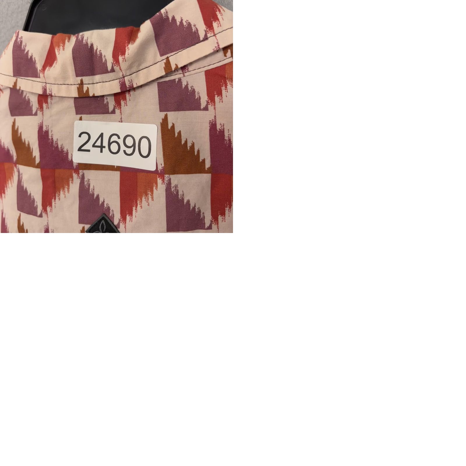 Prana prAna Shirt Men Medium Aztec Geo AOP Southwestern Outdoor Hiking Sustainable Size US M / EU 48-50 / 2 - 9 Thumbnail