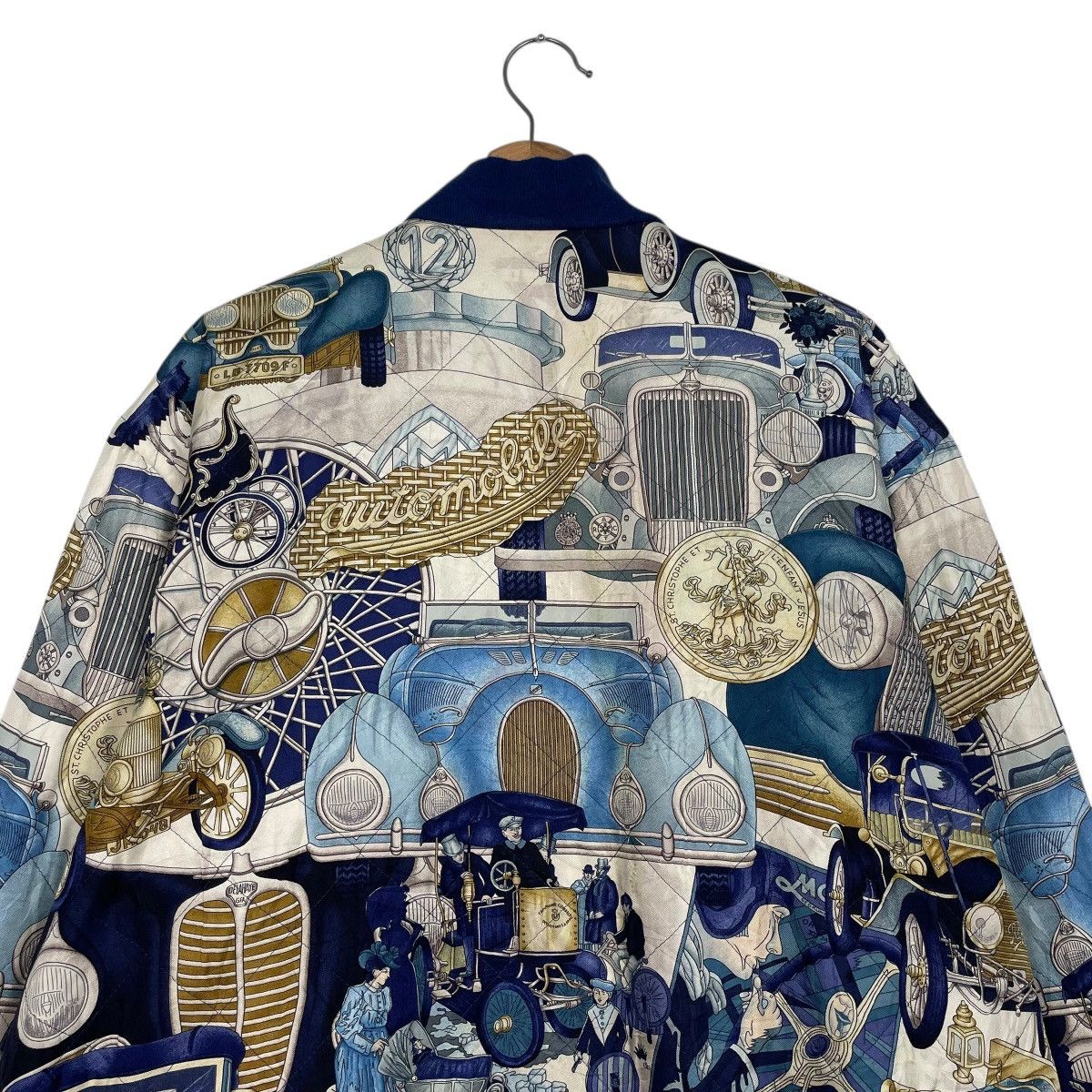 Hermes Vintage Hermes Automobile Blouson Reversible Bomber Jacket Size US M / EU 48-50 / 2 - 4 Thumbnail