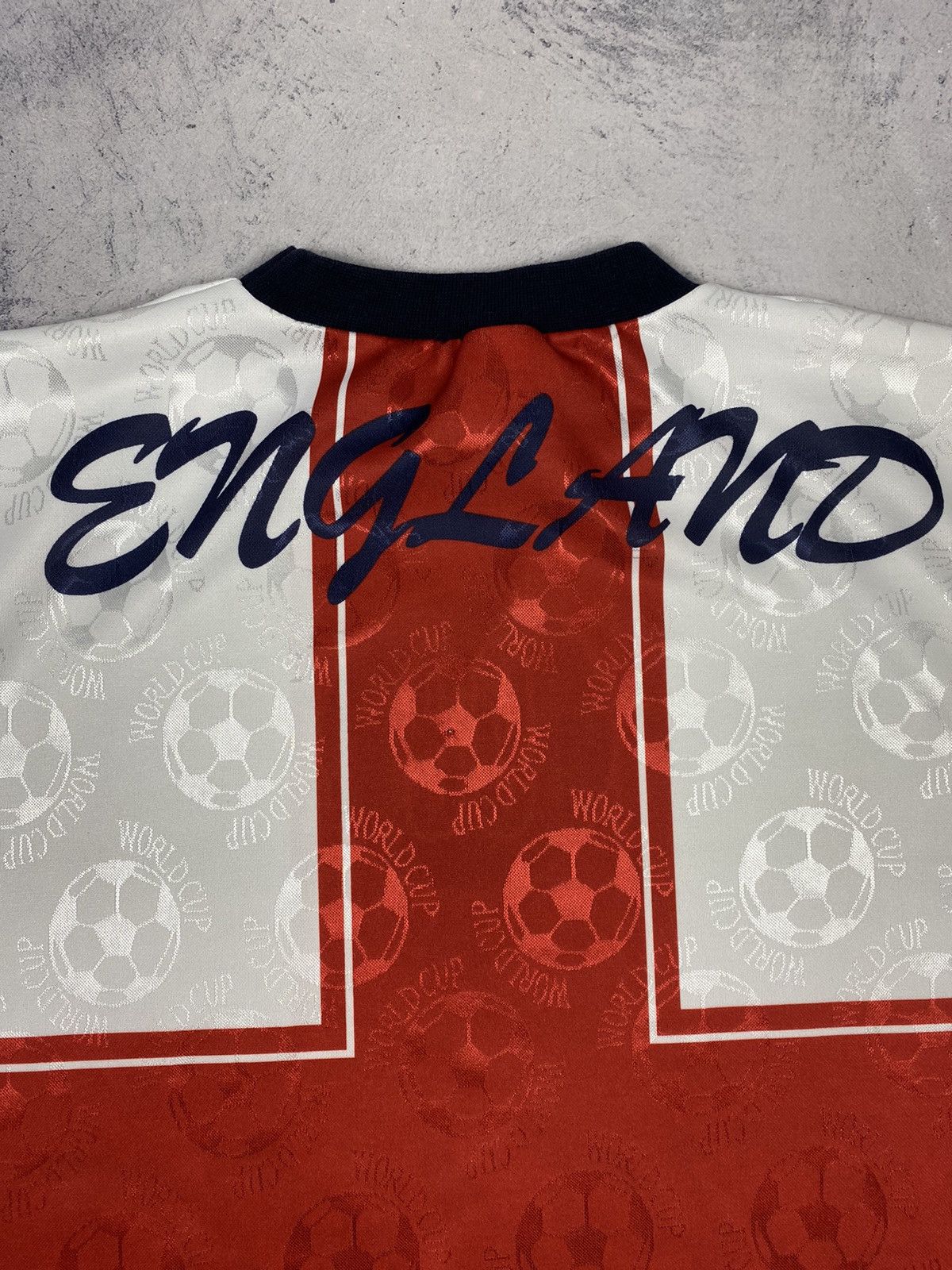Vintage Vintage England World Cup 1998 Fan Football Jersey Size US XL / EU 56 / 4 - 14 Thumbnail