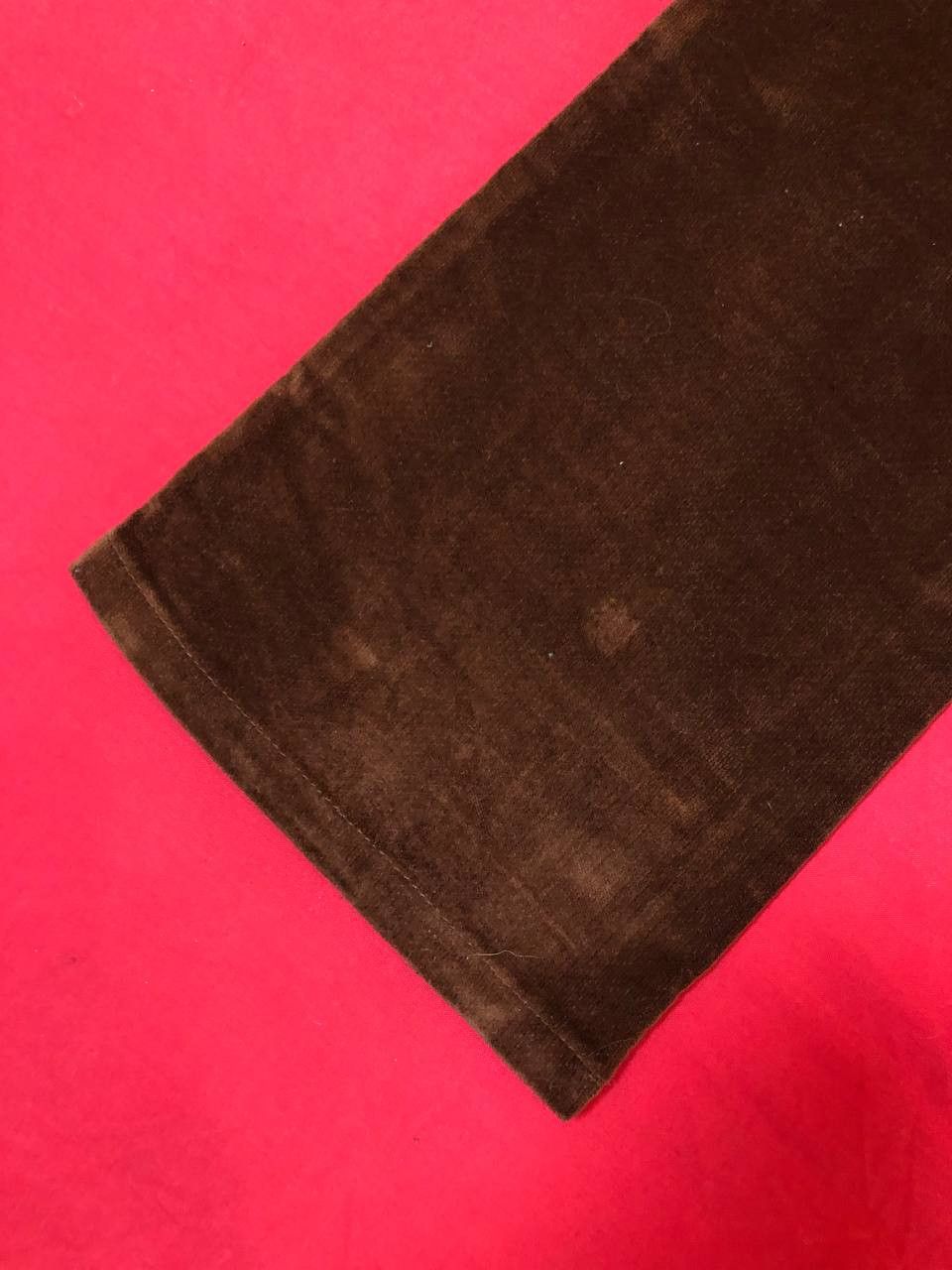 Dolce & Gabbana Vintage Dolce Gabbana Velvet flared Pants Women's Size 28" / US 6 / IT 42 - 9 Thumbnail