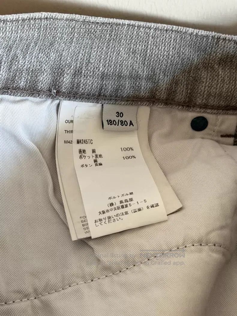 Our Legacy Our Legacy Light Grey Denim Pants Size US 30 / EU 46 - 5 Thumbnail